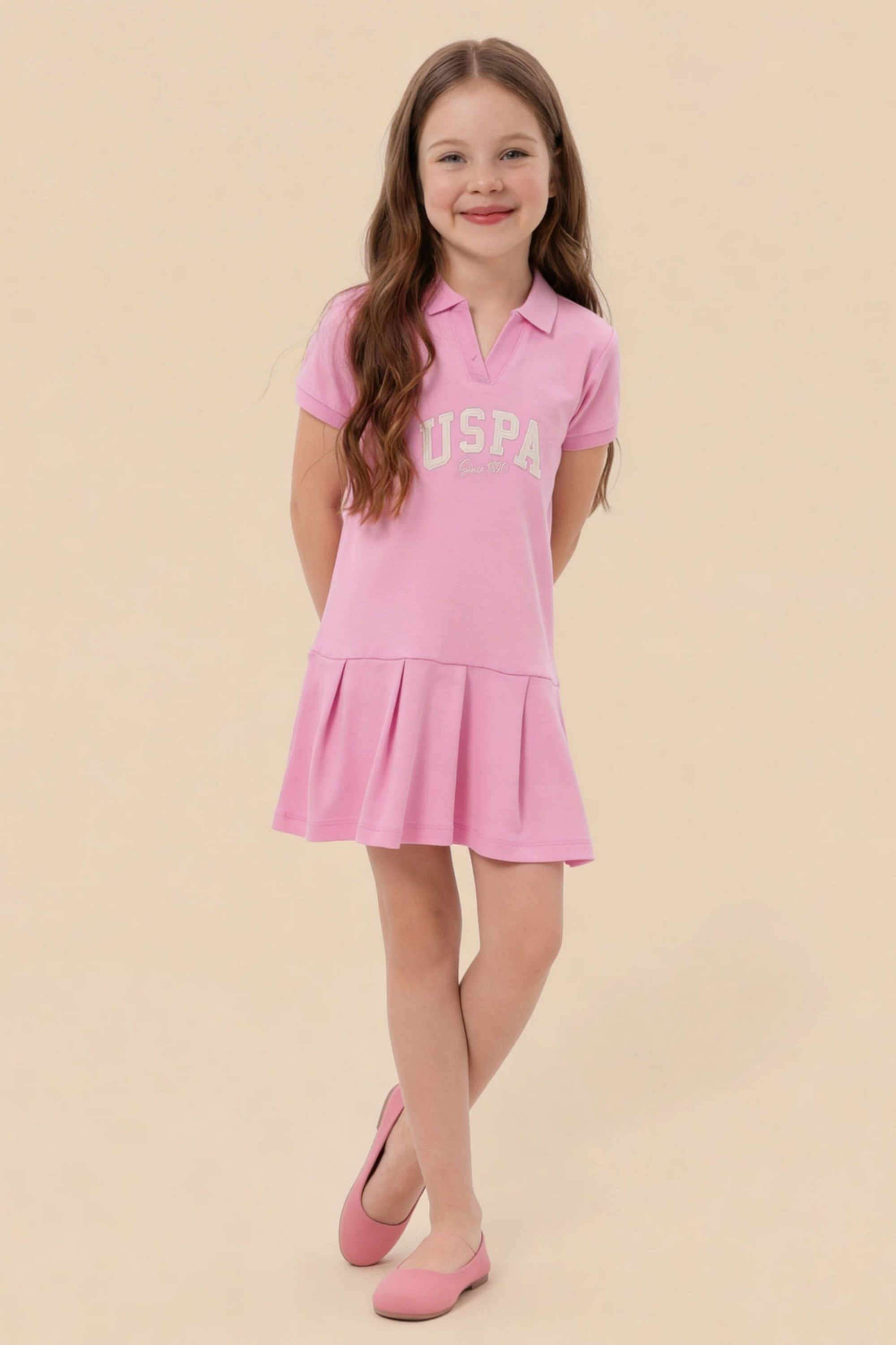 Printed-Cotton-Polo-Girls-Casual-Wear-Dress
