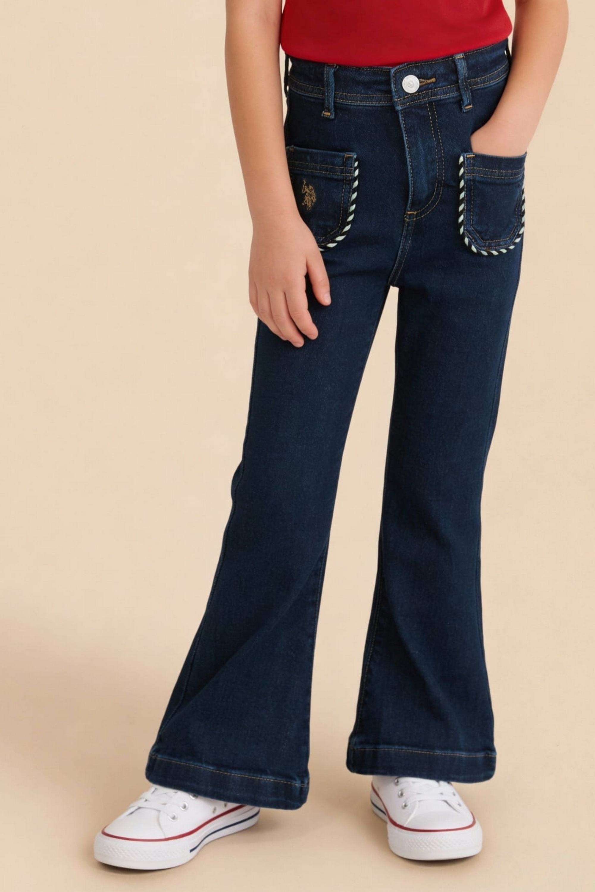 Solid-Cotton-Regular-Fit-Girls-Jeans