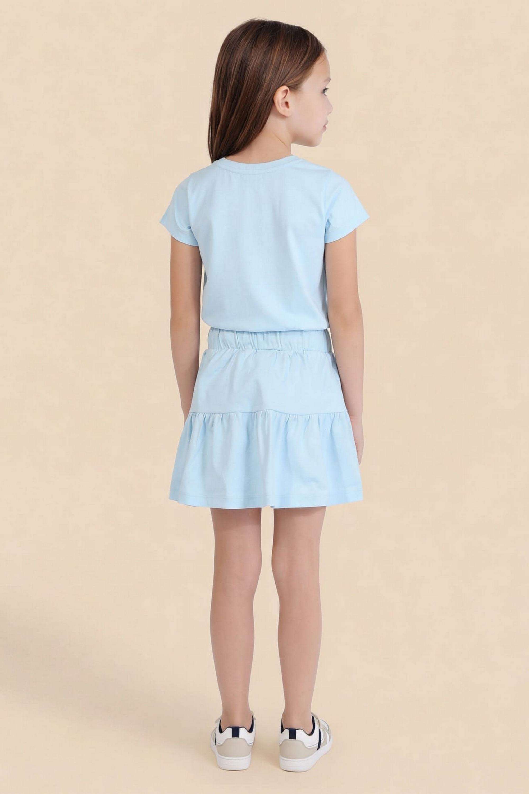 Solid-Cotton-Regular-Fit-Girls-Skirts
