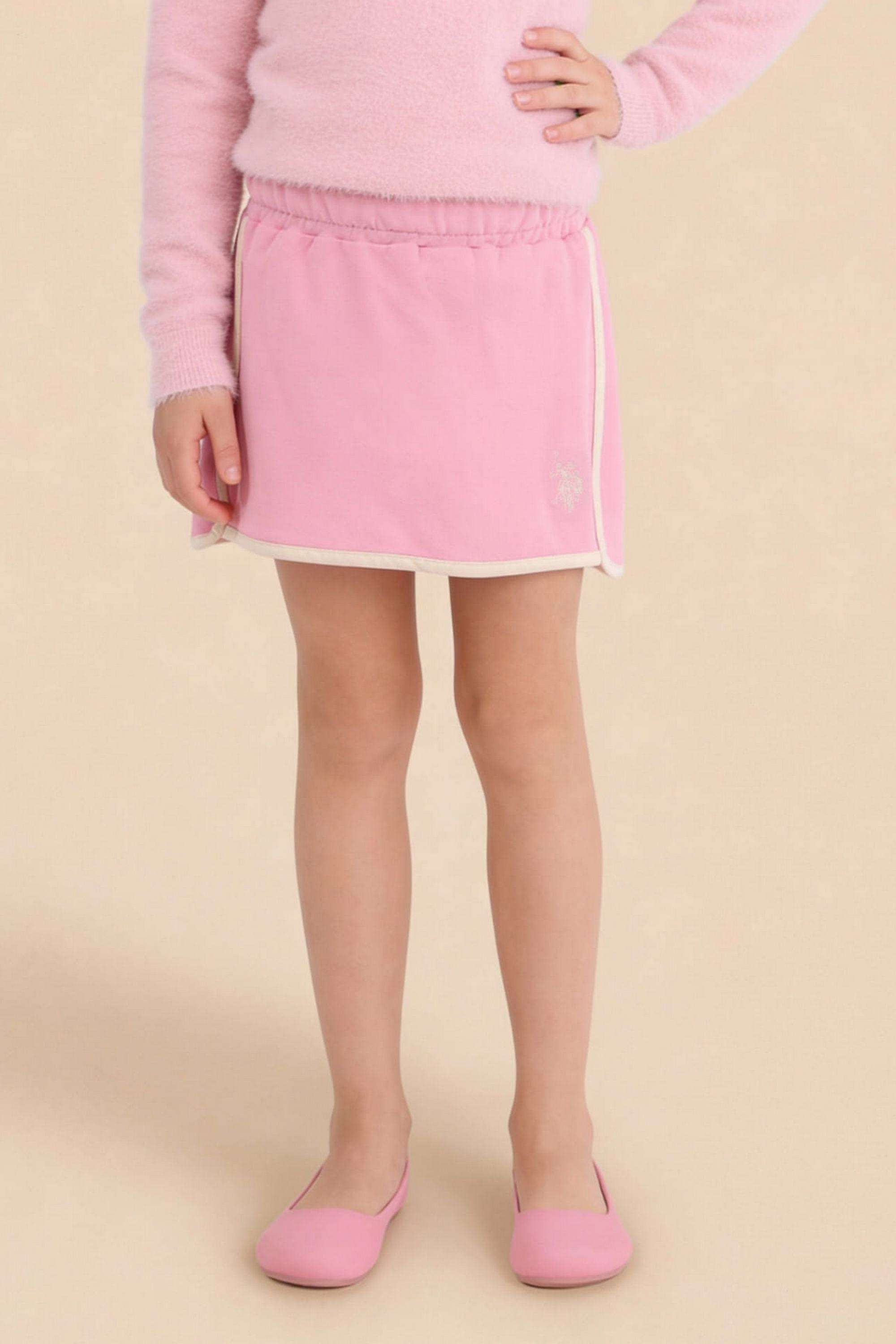 Solid-Cotton-Regular-Fit-Girls-Skirts