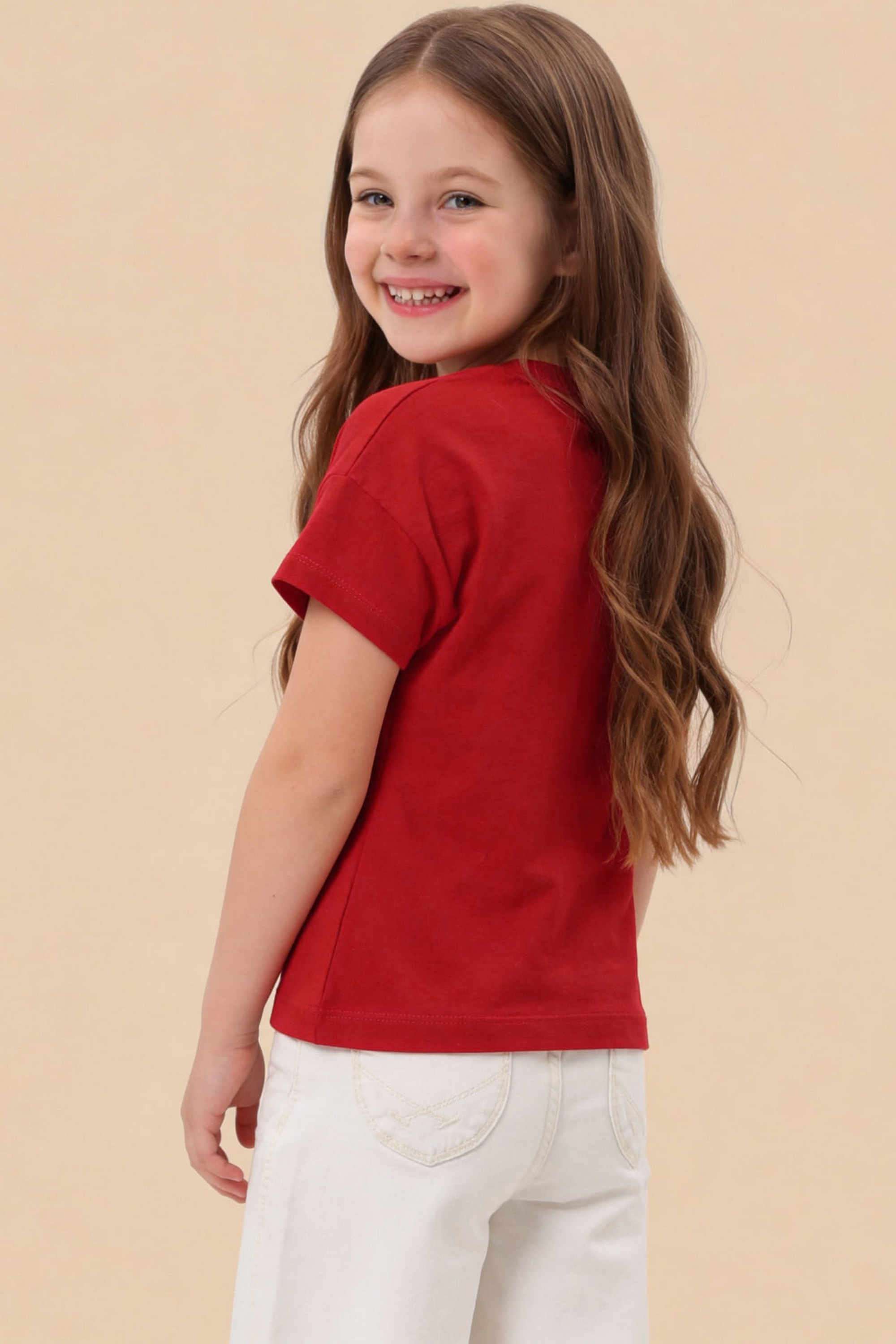 Printed-Cotton-Round-neck-Girls-Top