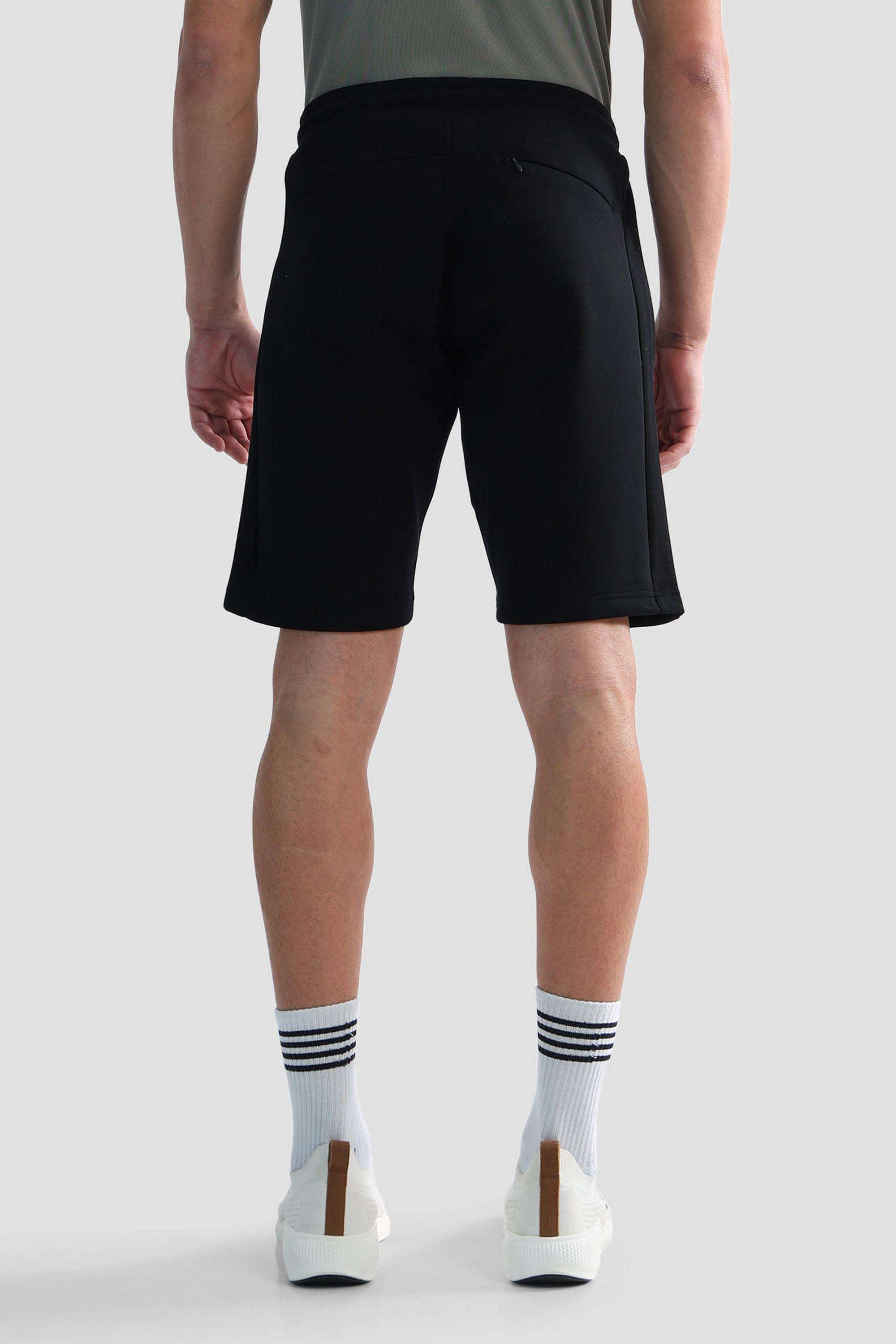 Solid-Cotton-Regular-Fit-Men-s-Shorts