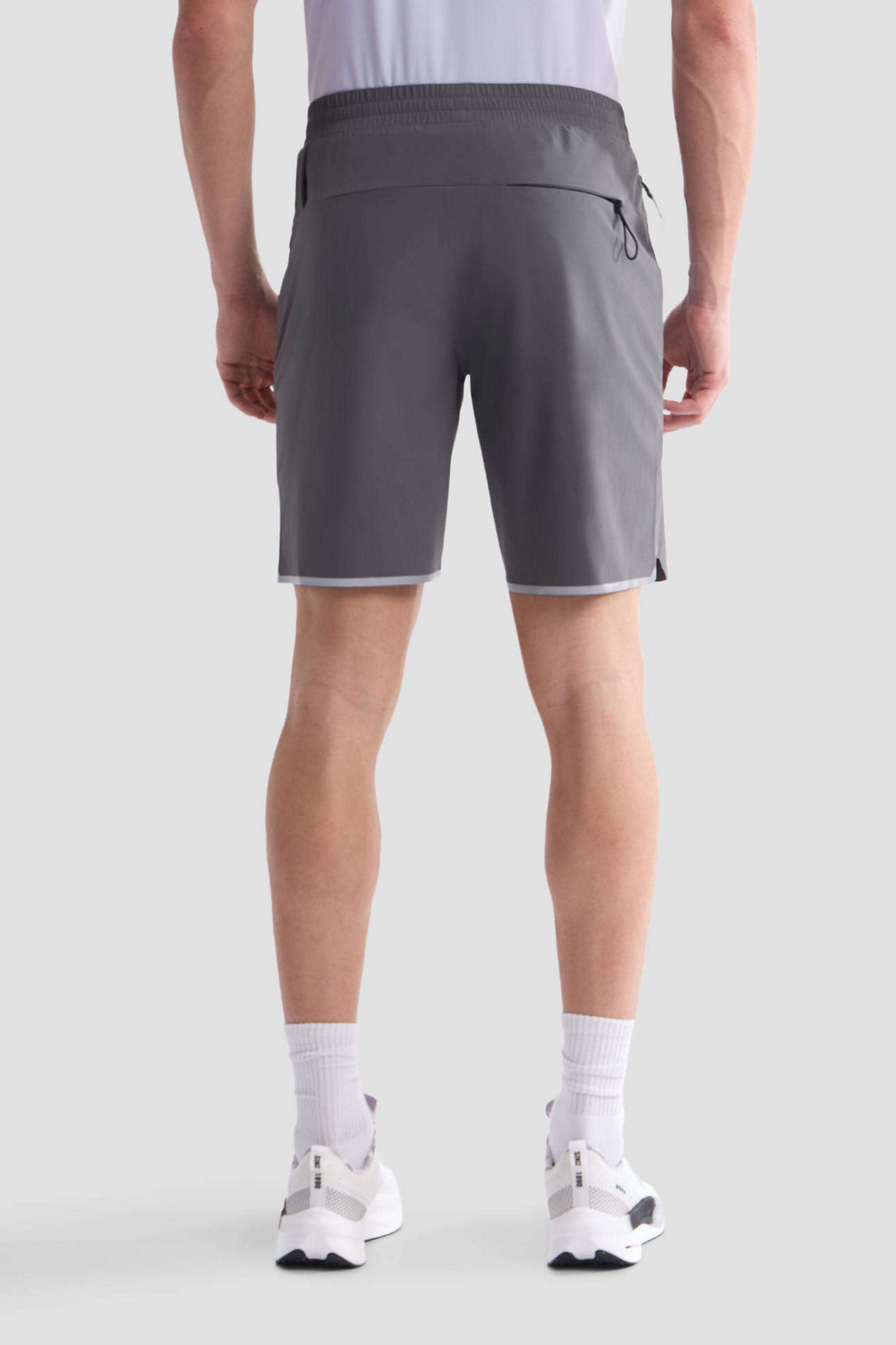 Solid-Nylon-Slim-Fit-Men-s-Shorts