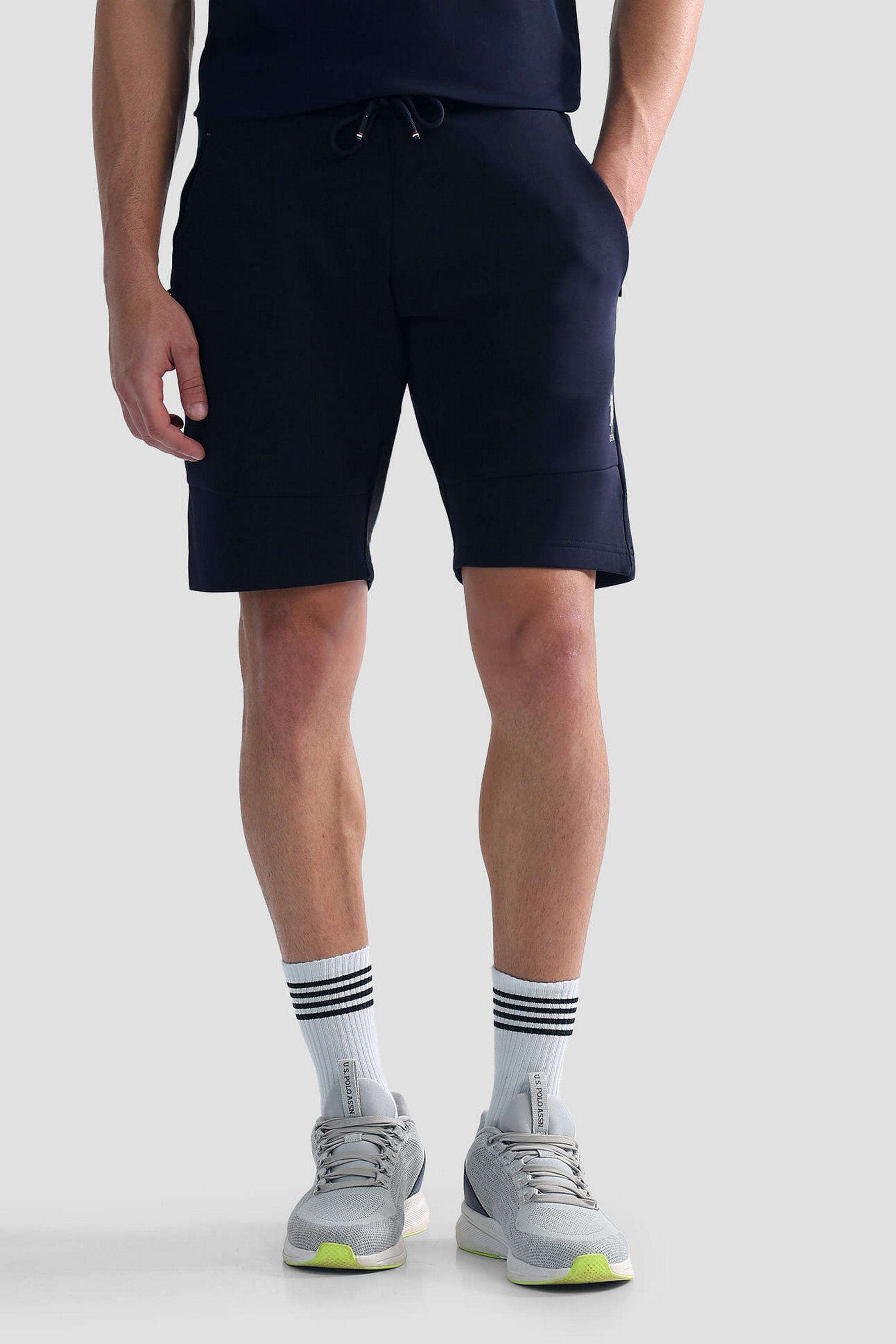 Solid-Cotton-Regular-Fit-Men-s-Shorts