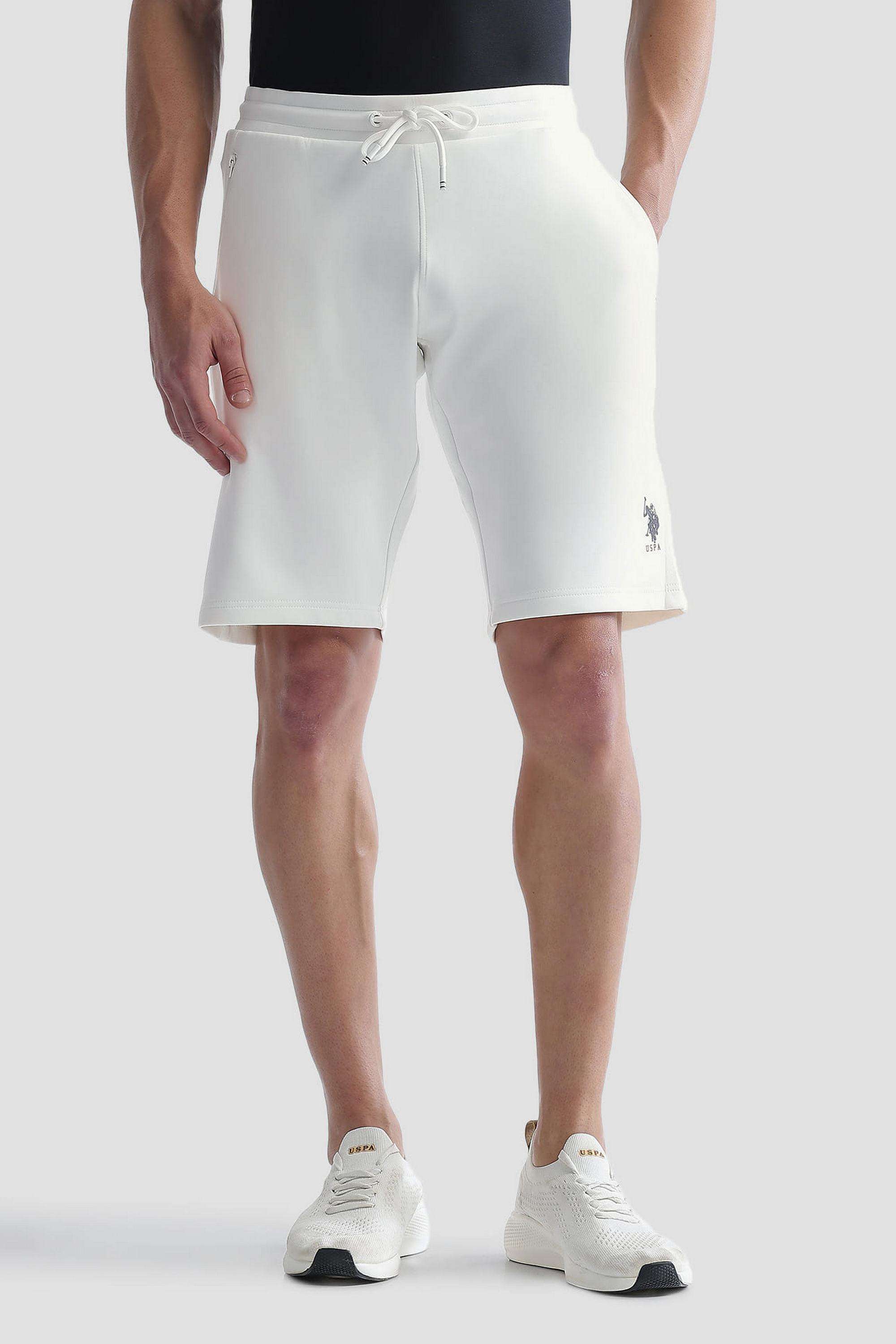 Solid-Cotton-Regular-Fit-Men-s-Shorts