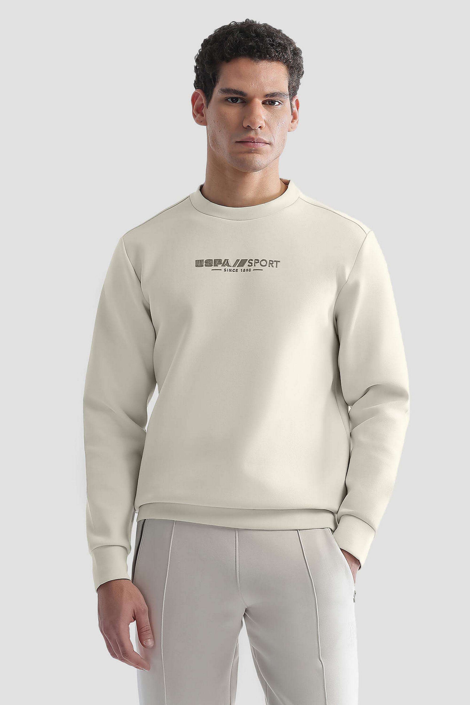 Solid-Cotton-Regular-Fit-Men-s-Sweatshirt