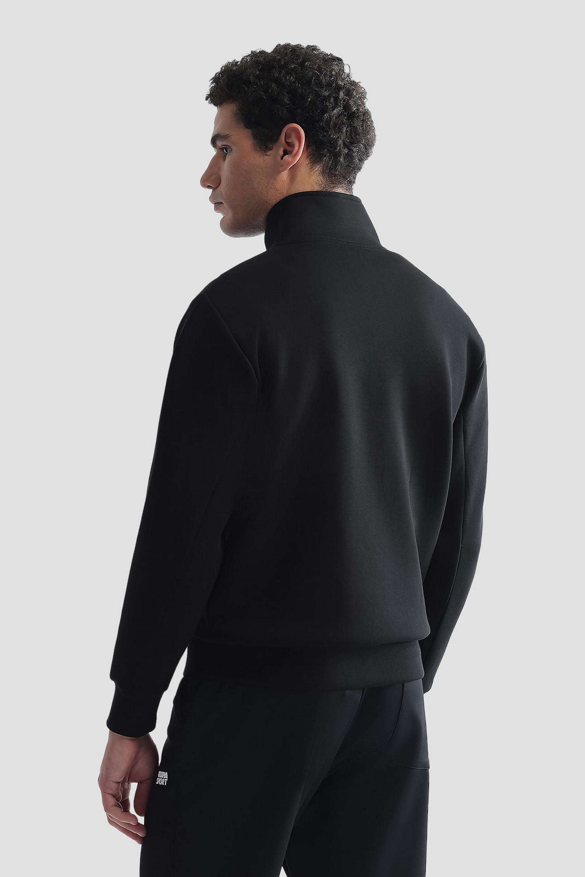 Solid-Cotton-Regular-Fit-Men-s-Sweatshirt