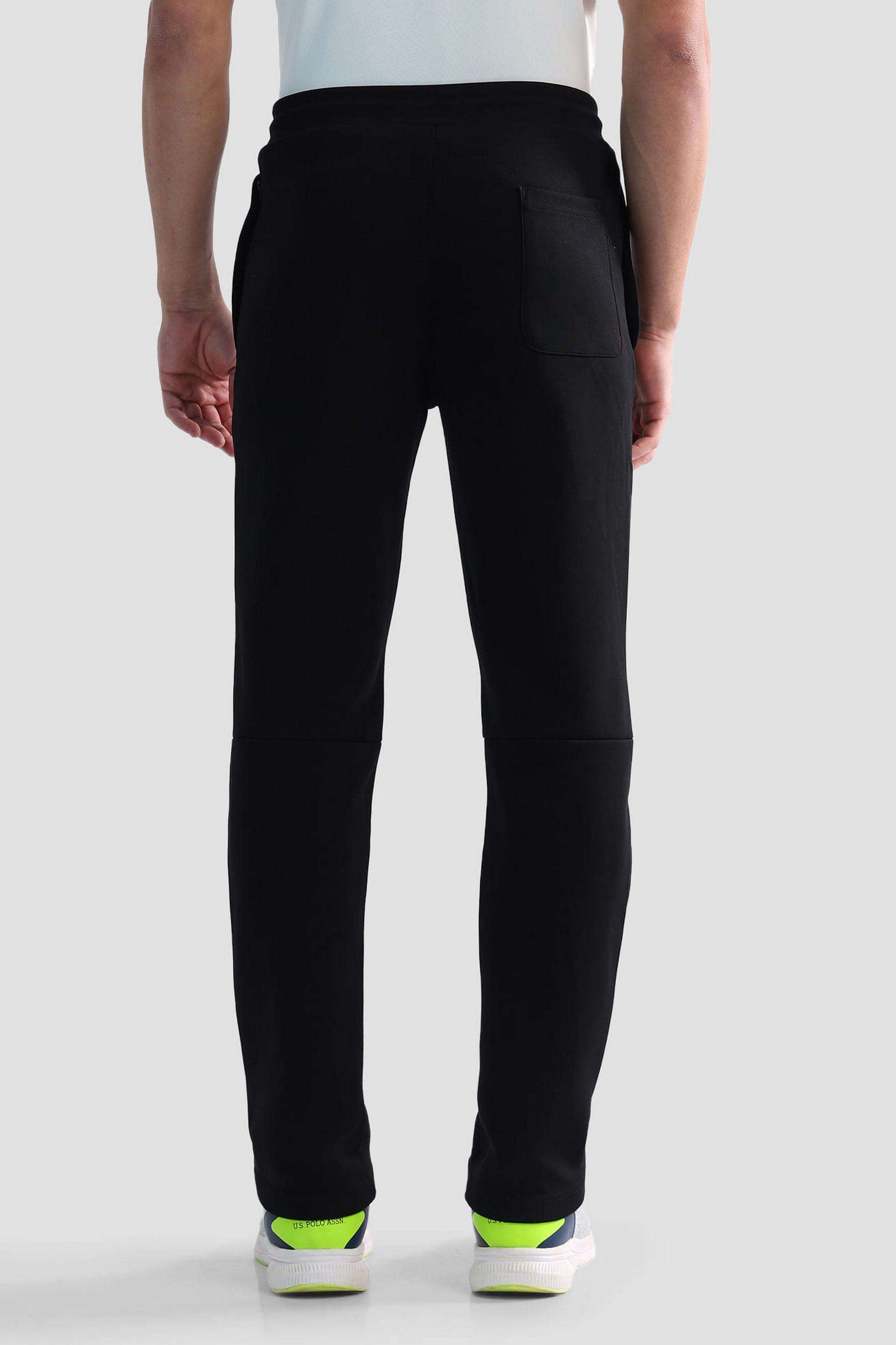 Solid-Cotton-Regular-Fit-Men-s-Track-Pants