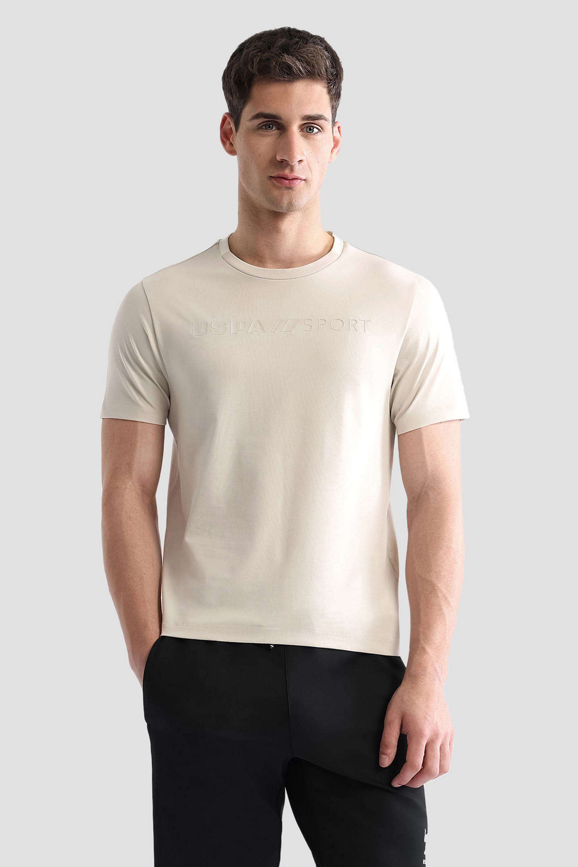 Printed-Polyester-Round-Neck-Men-s-T-Shirt