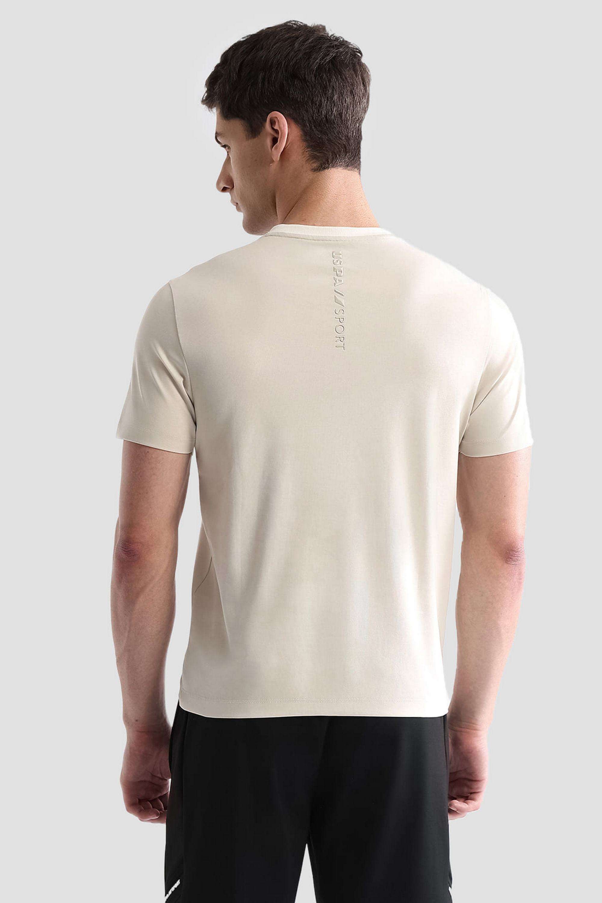 Printed-Polyester-Round-Neck-Men-s-T-Shirt