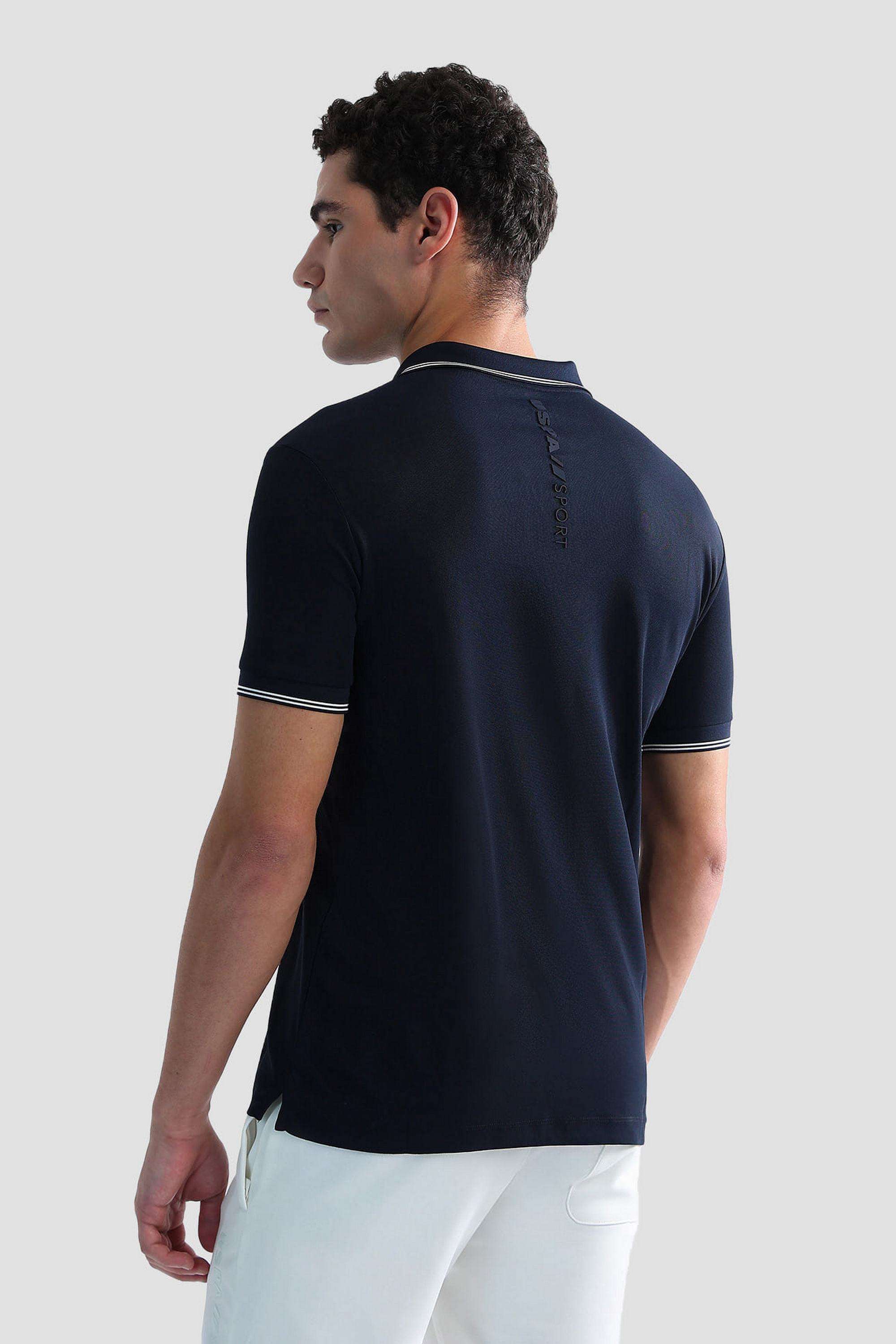 Textured-Polyester-Polo-Men-s-T-Shirt