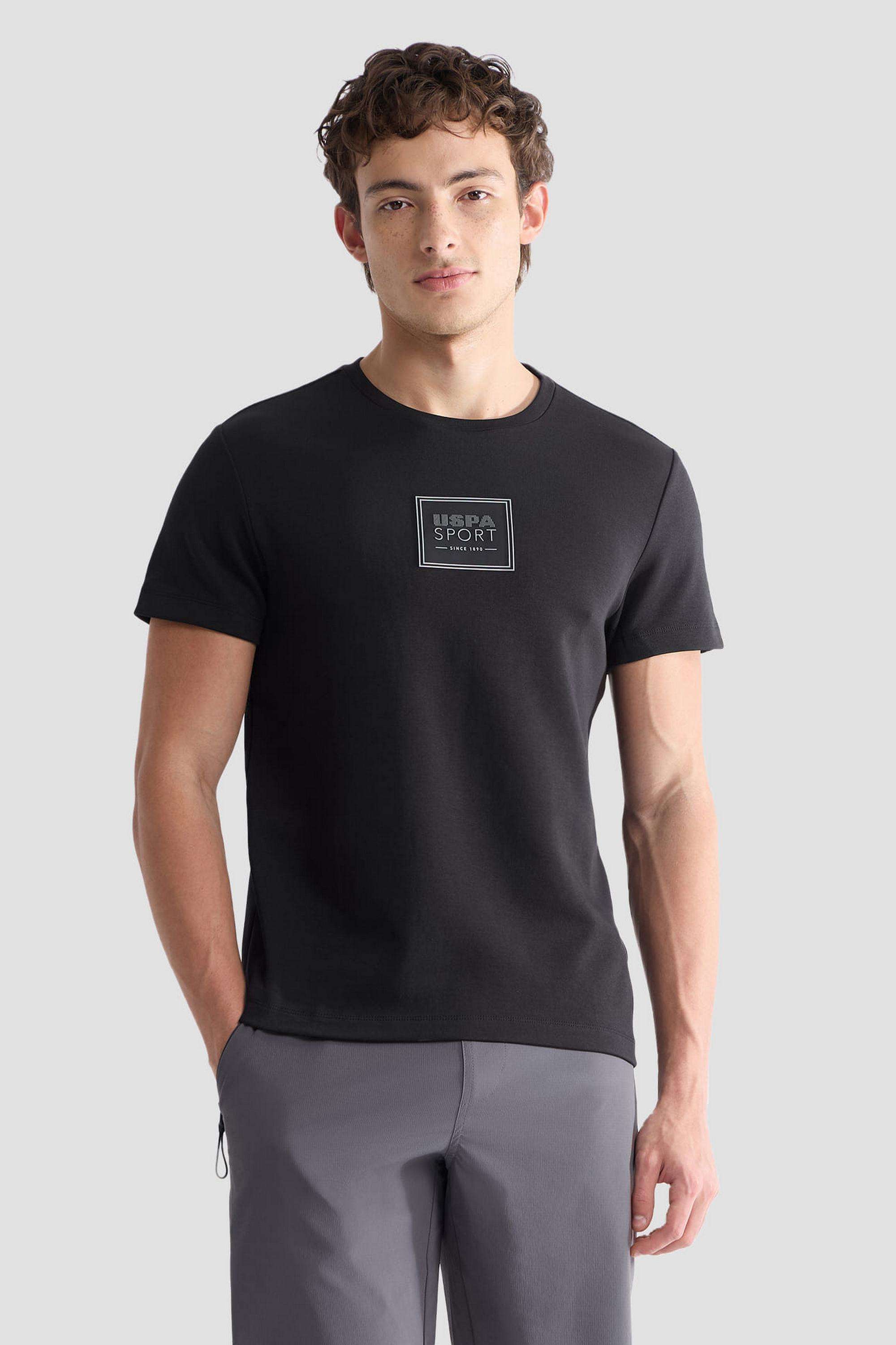 Solid-Cotton-Round-Neck-Men-s-T-Shirt