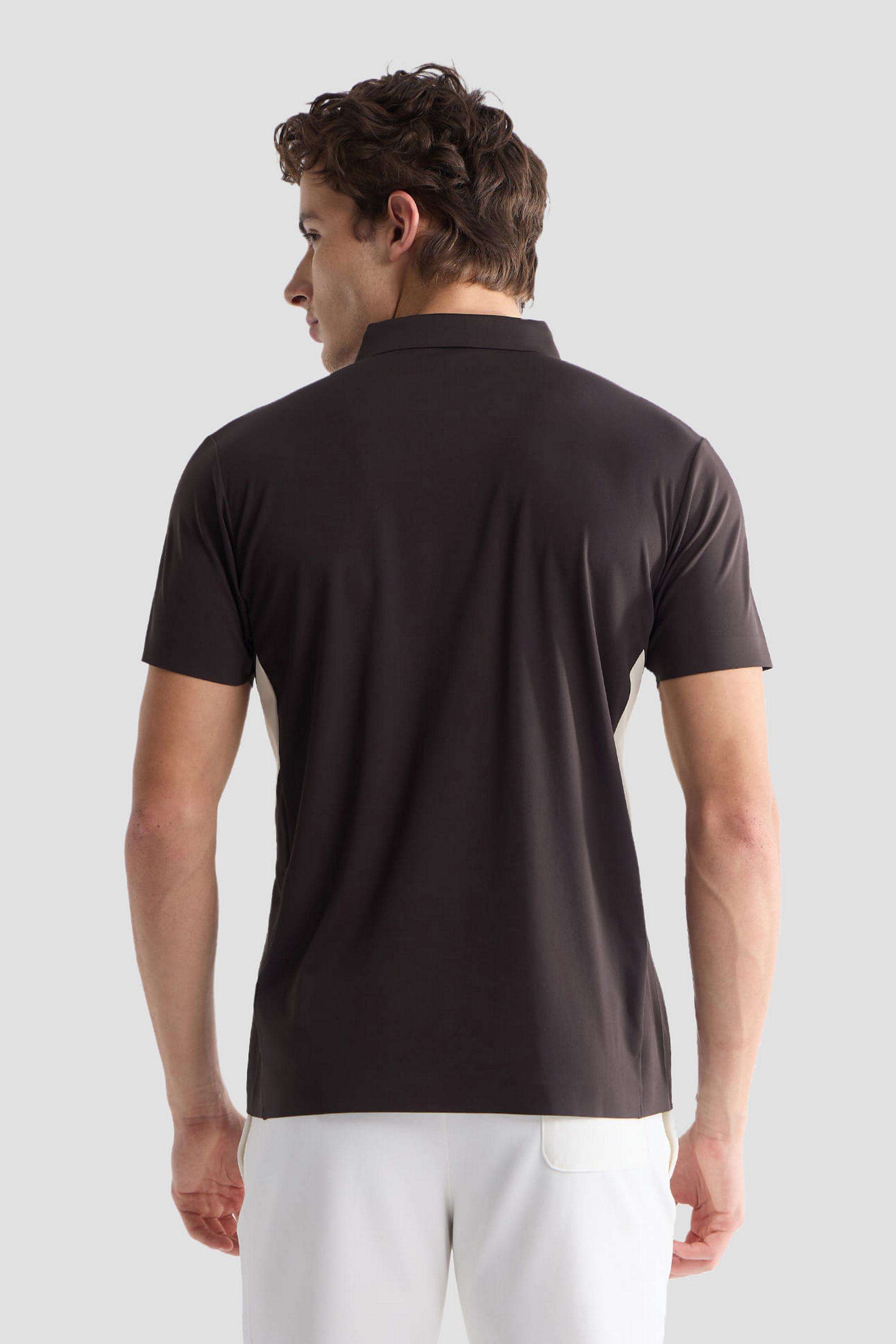 Solid-Nylon-Polo-Men-s-T-Shirt