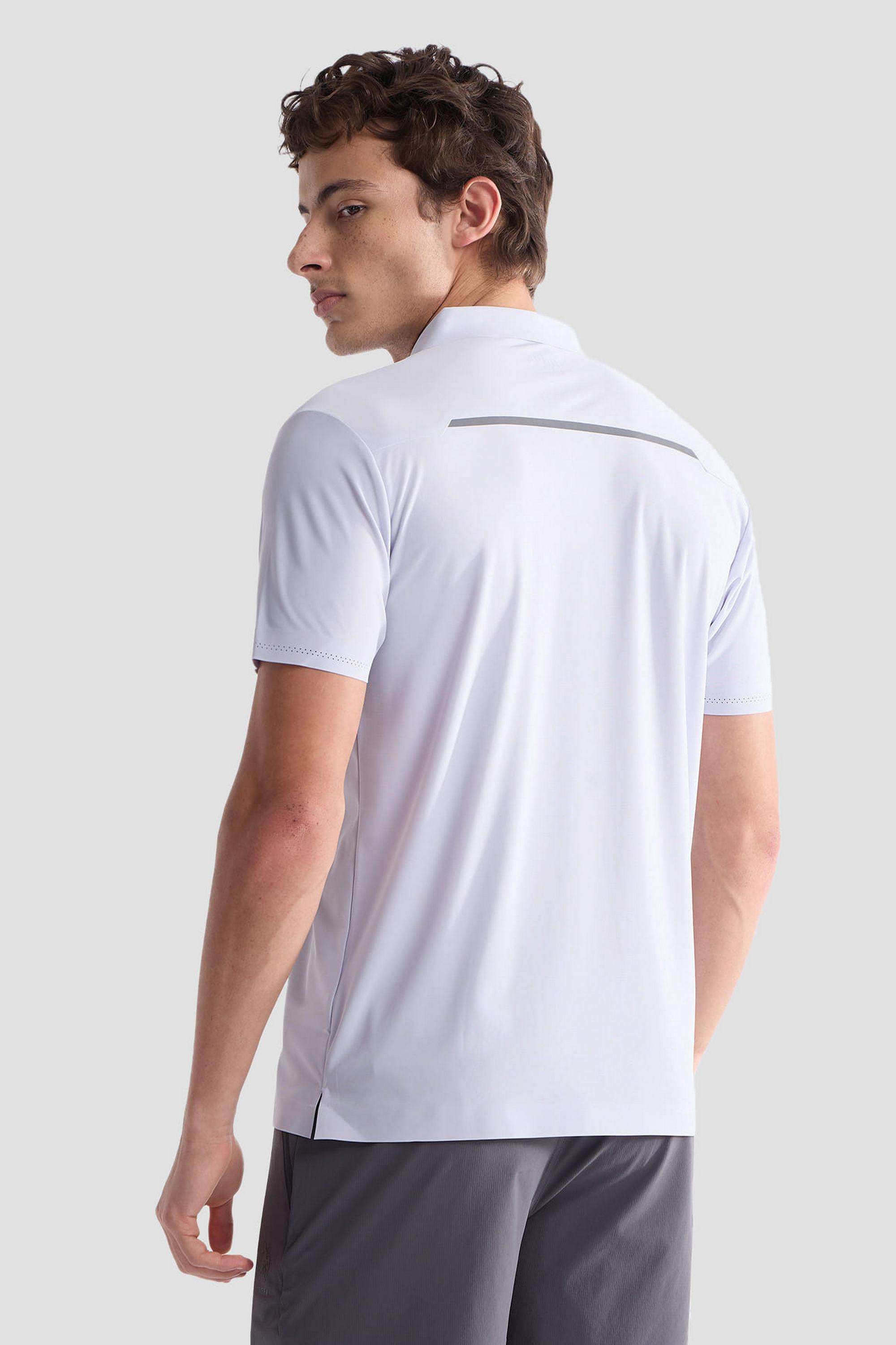 Solid-Nylon-Polo-Men-s-T-Shirt
