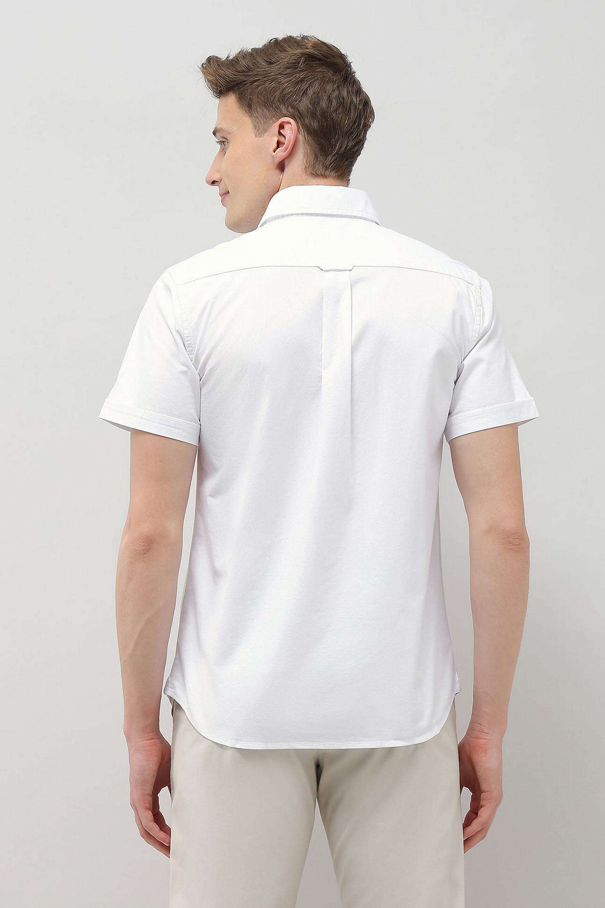 Solid-Cotton-Super-Slim-Fit-Men-s-Casual-Wear-Shirt