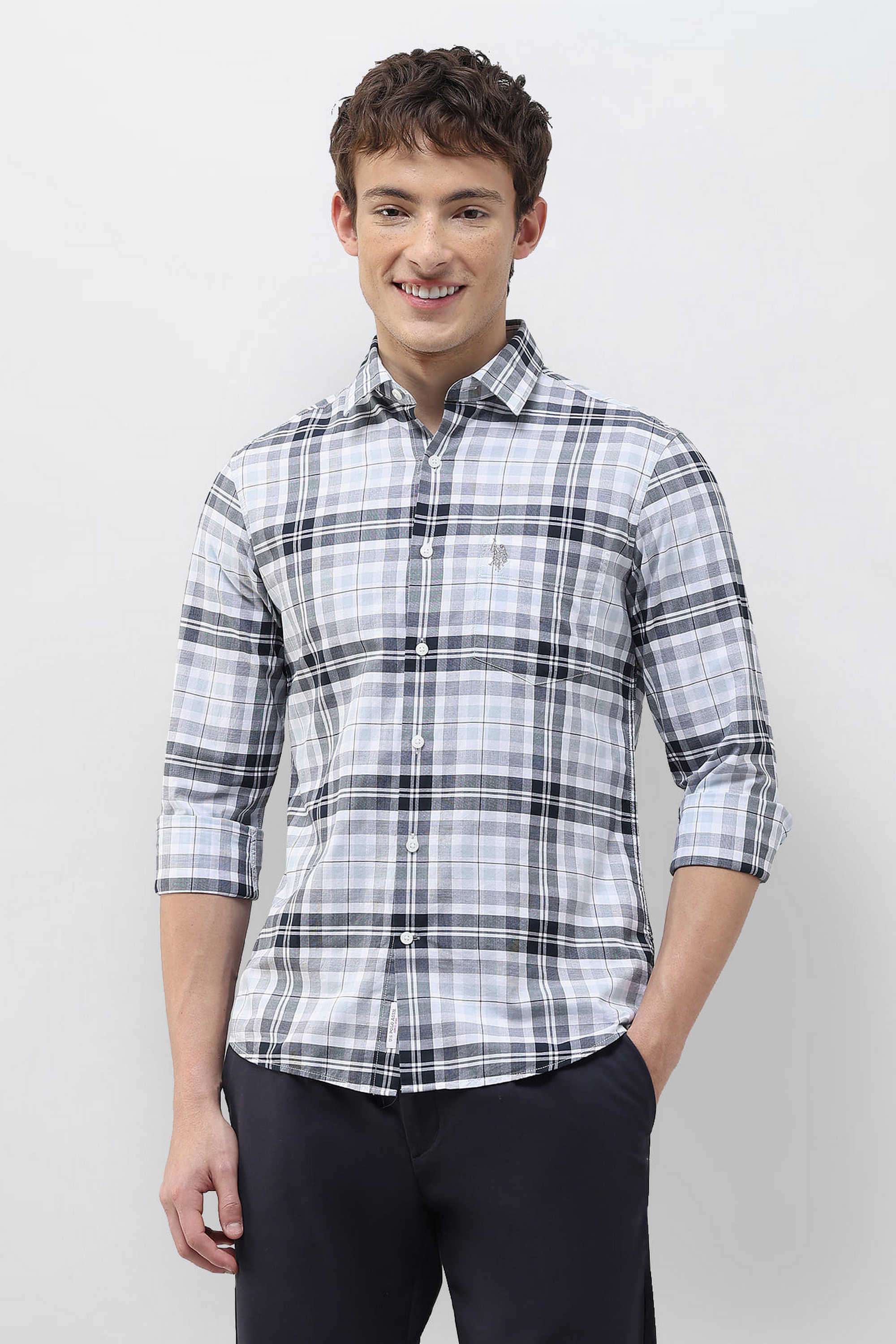 Checks-Cotton-Regular-Fit-Men-s-Shirt