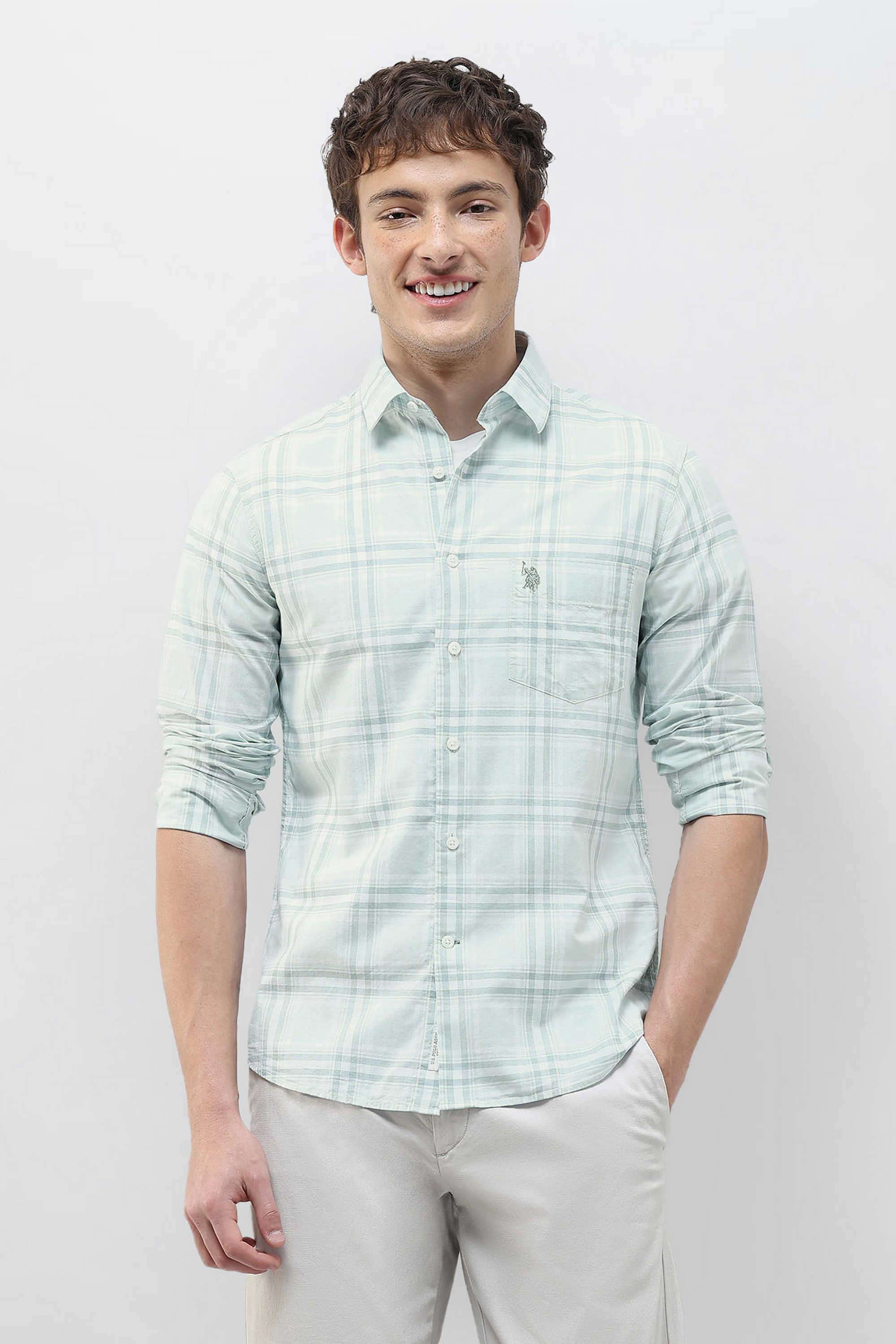 Checks-Cotton-Regular-Fit-Men-s-Shirt