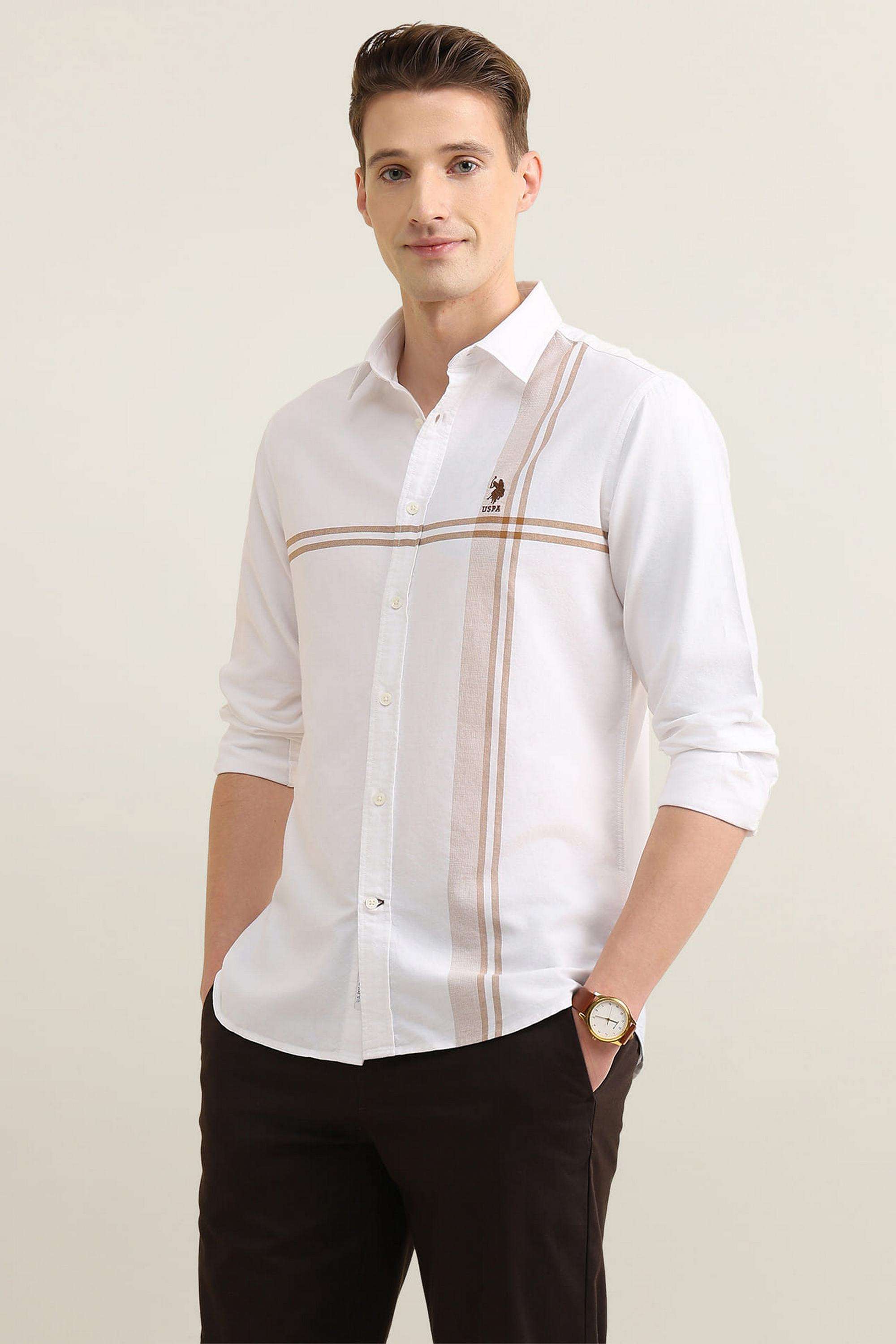 Stripes-Cotton-Regular-Fit-Men-s-Casual-Wear-Shirt
