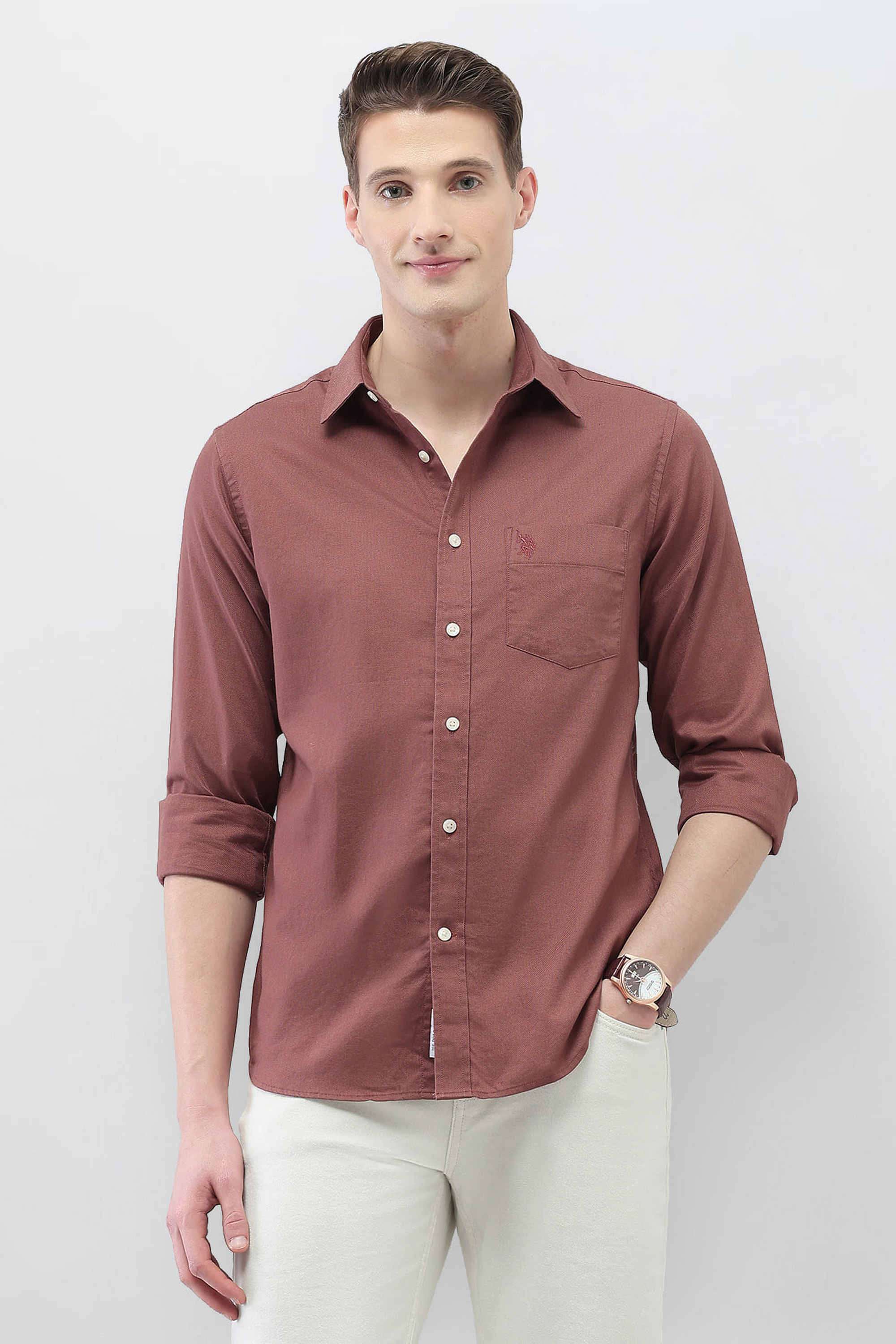 New-Port-Marina-Solid-Cotton-Regular-Fit-Men-s-Casual-Wear-Shirt