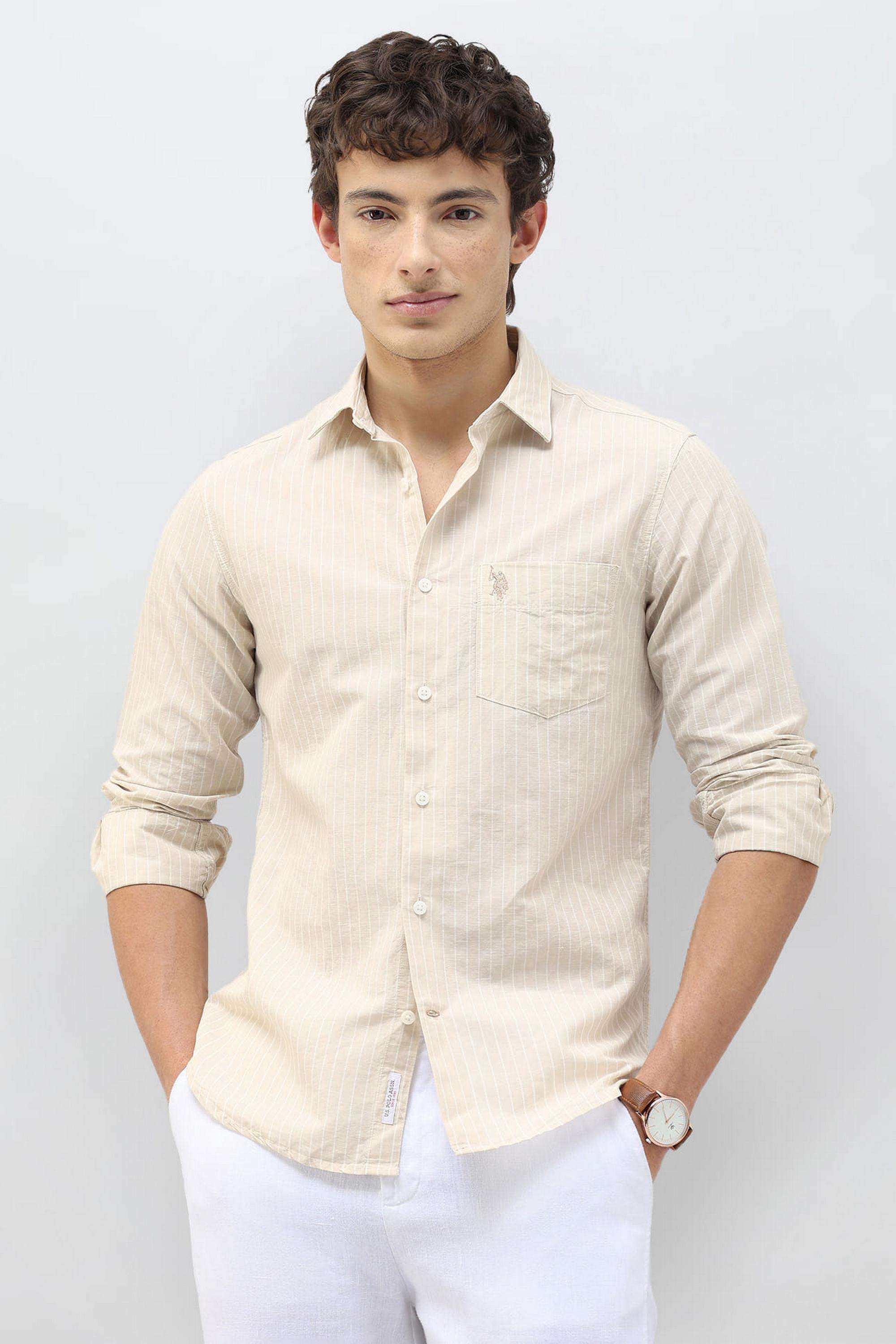 Stripes-Cotton-Regular-Fit-Men-s-Shirt