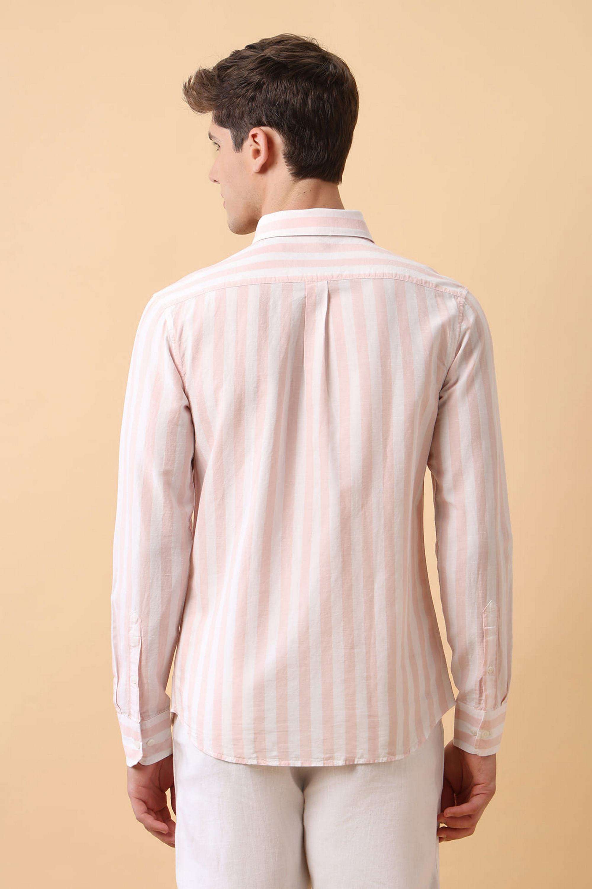 Stripes-Cotton-Regular-Fit-Men-s-Casual-Shirt