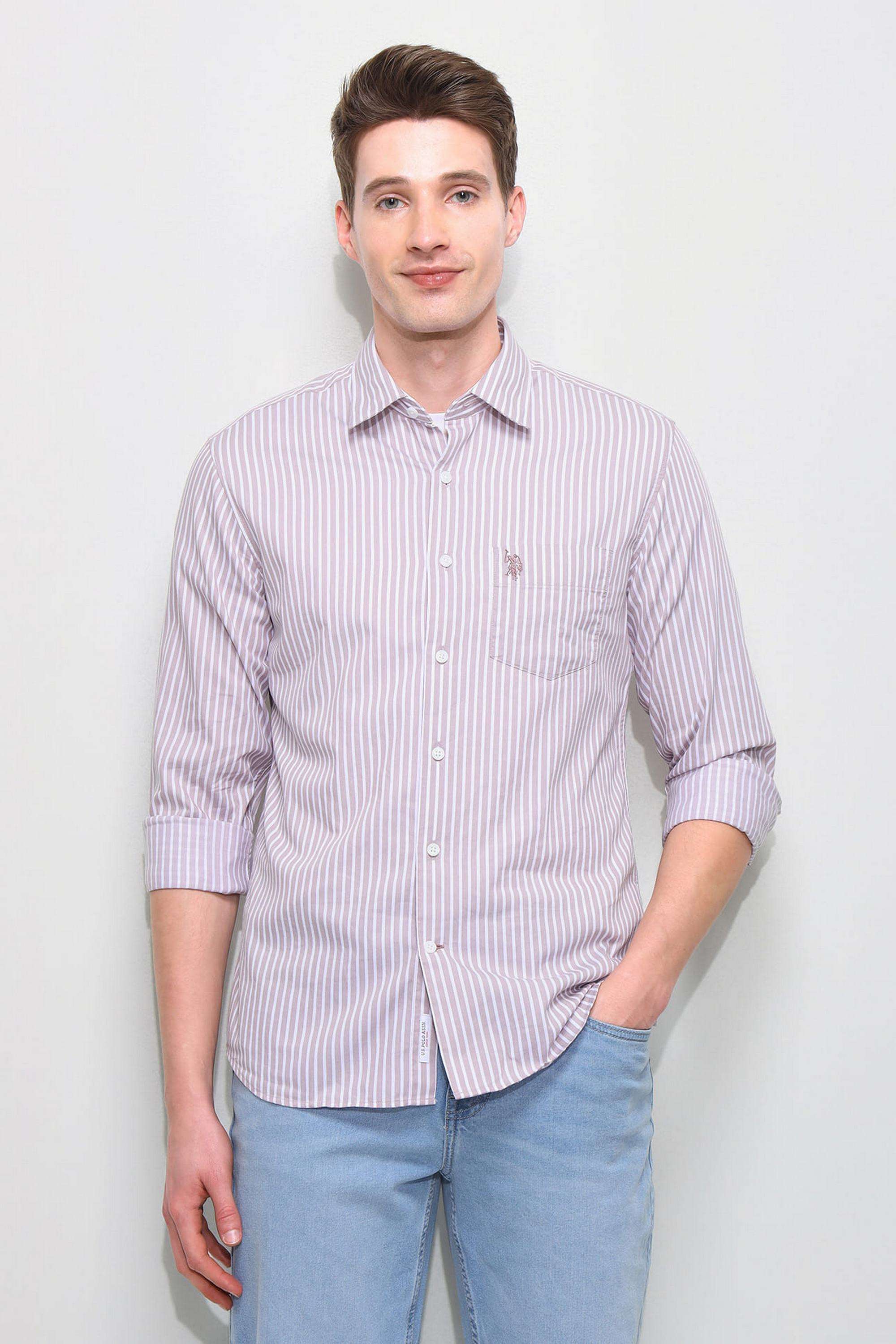Stripes-Cotton-Regular-Fit-Men-s-Casual-Shirt