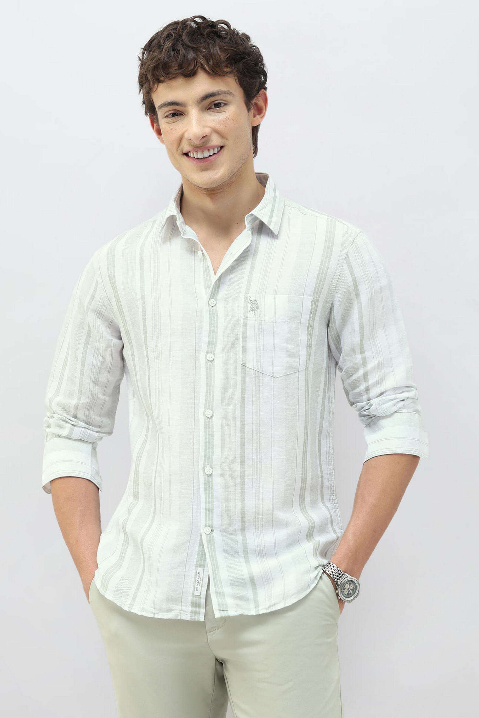 Stripes-Linen-Regular-Fit-Men-s-Shirt
