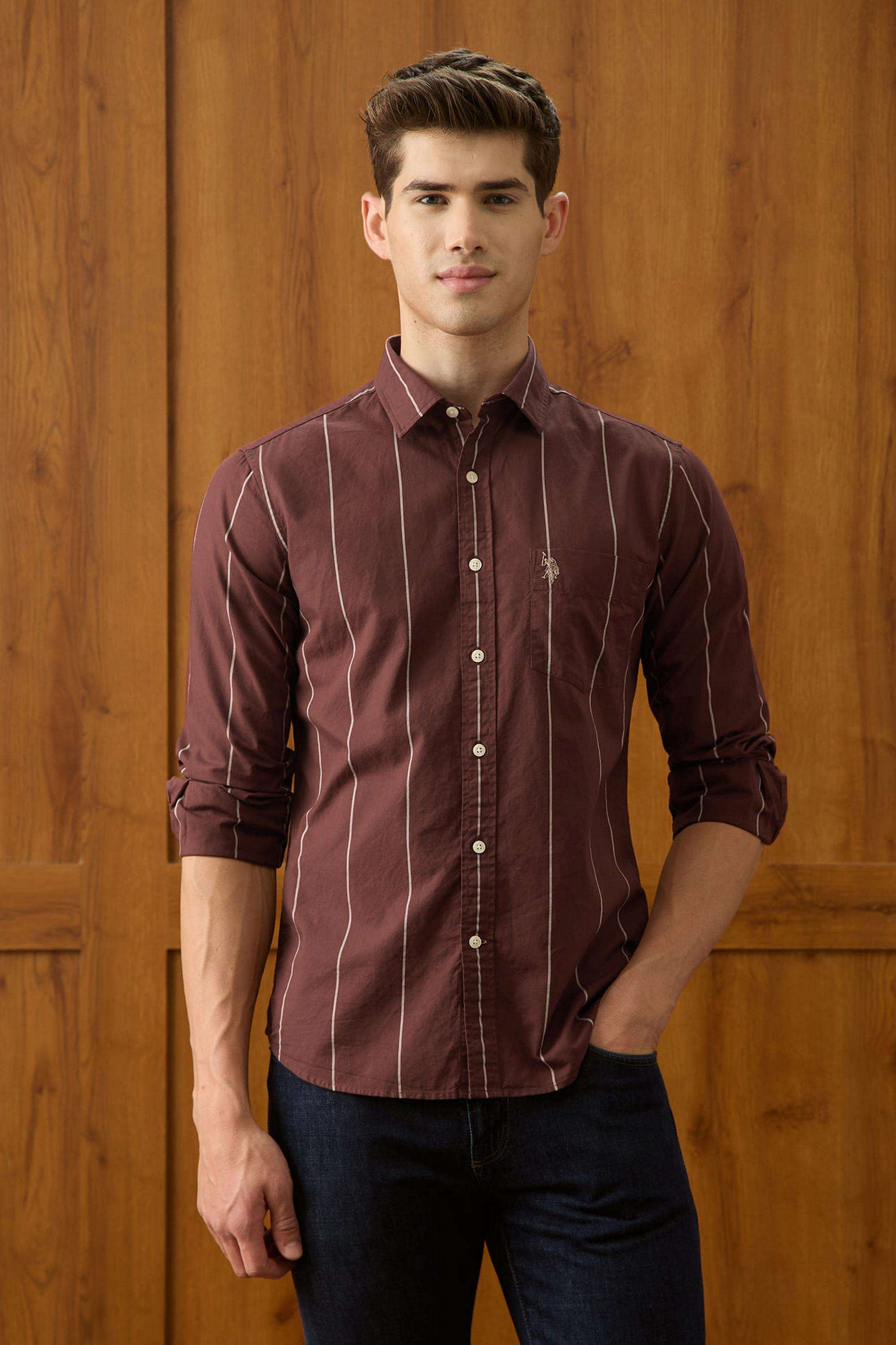 Stripes-Cotton-Regular-Fit-Men-s-Casual-Shirt