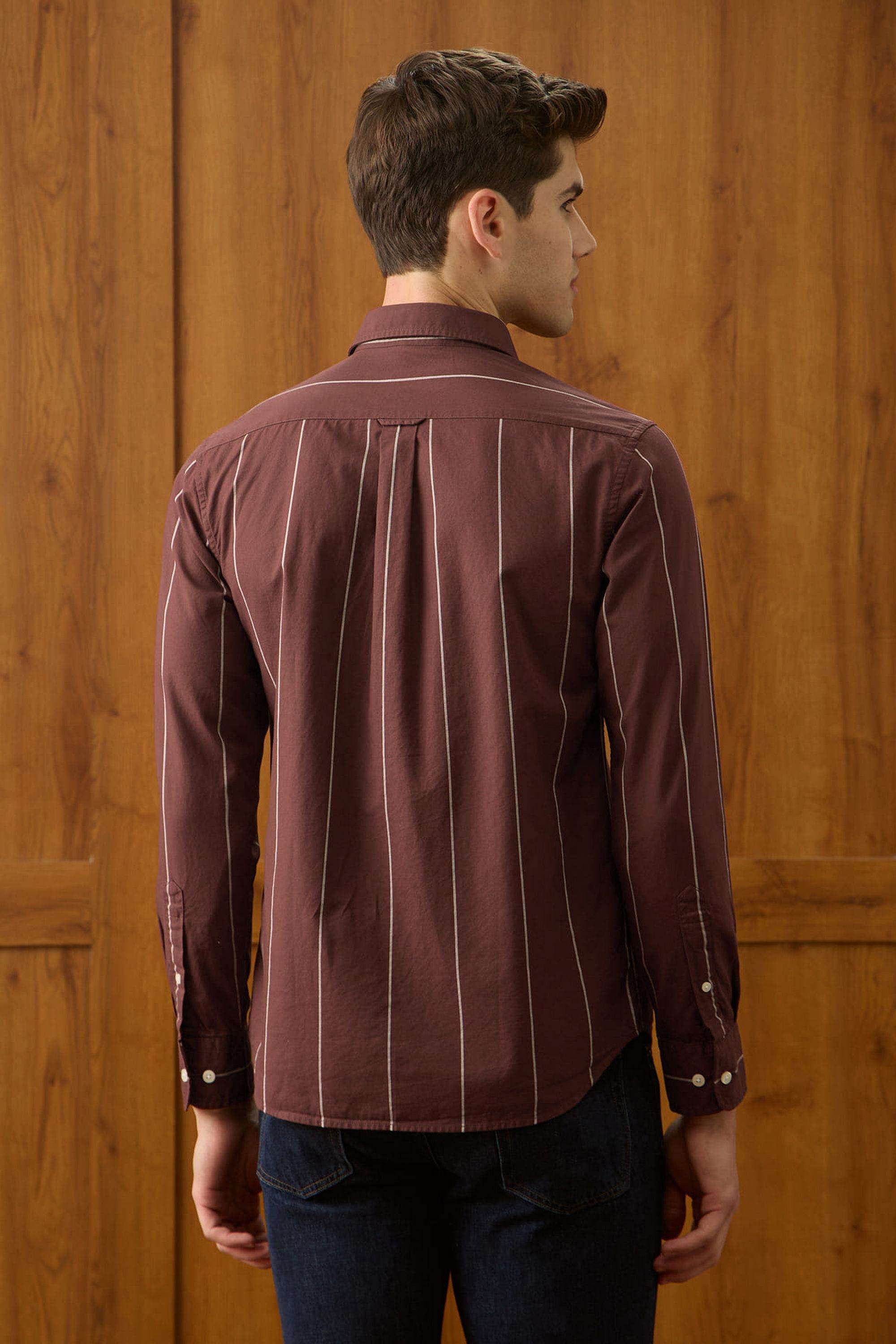 Stripes-Cotton-Regular-Fit-Men-s-Casual-Shirt