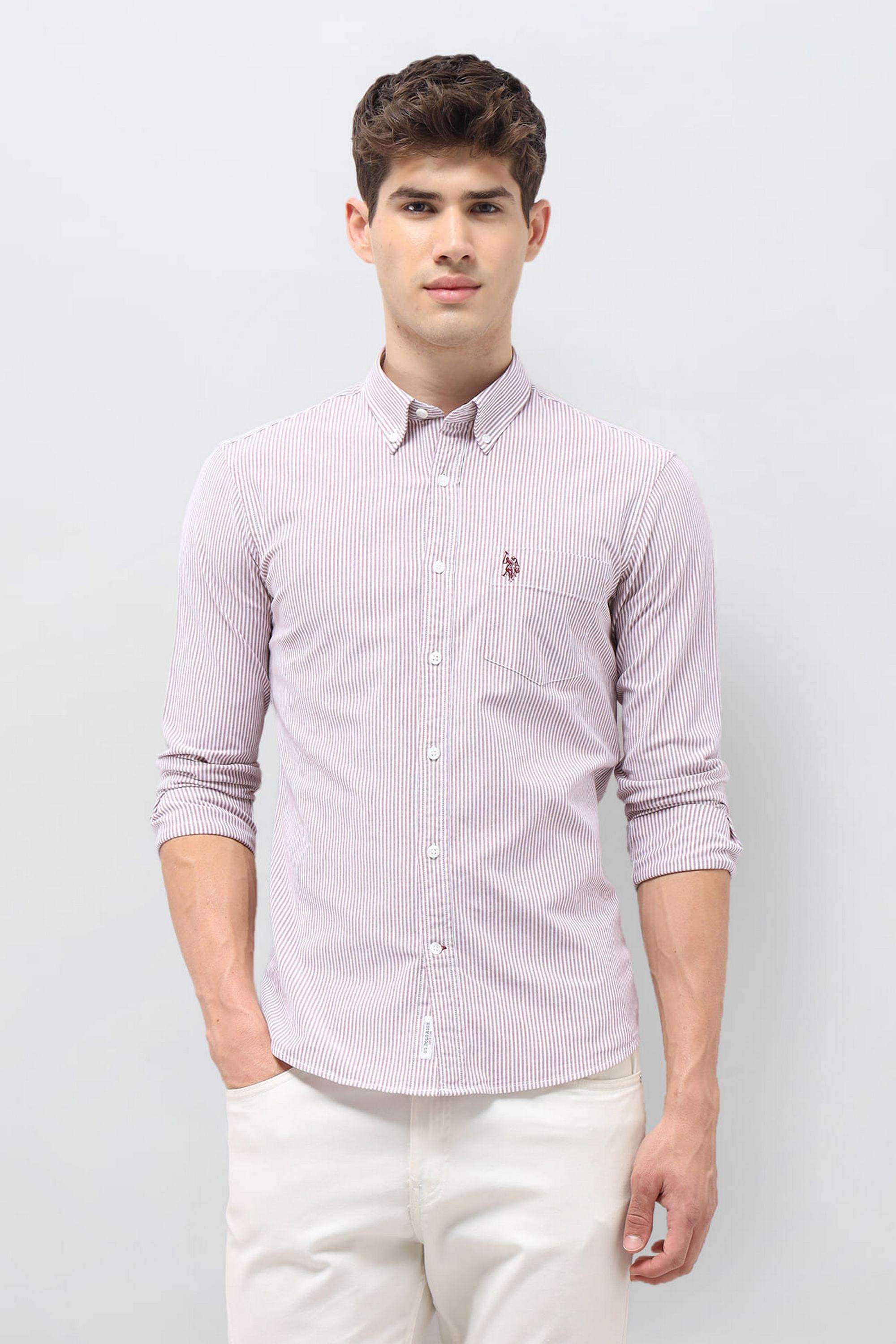 Stripes-Cotton-Regular-Fit-Men-s-Casual-Shirt