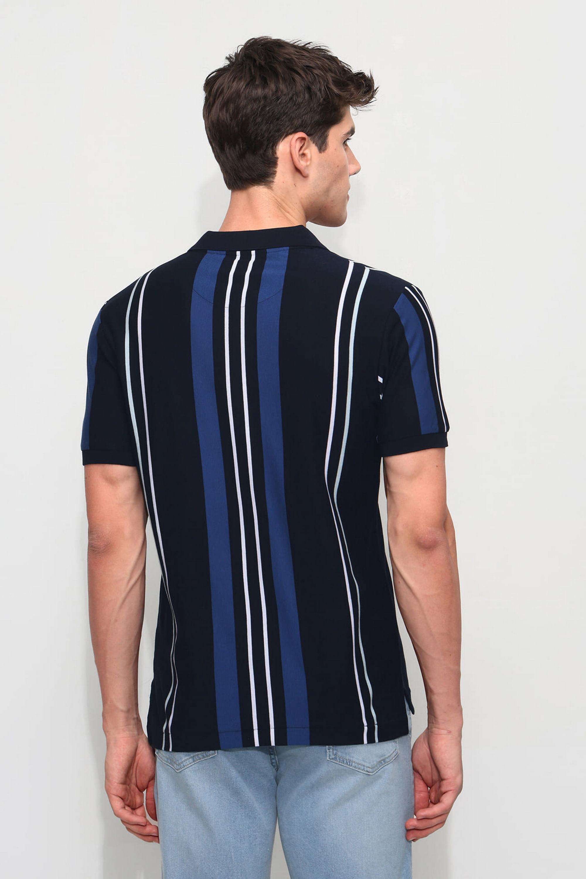 Stripes-Cotton-Polo-Men-s-T-Shirt