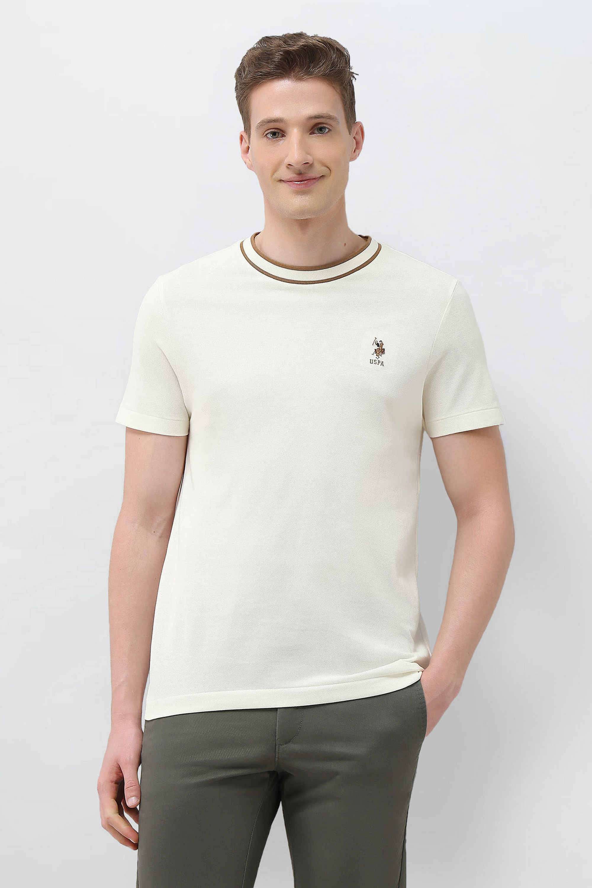 Sotogrande-Solid-Cotton-Round-Neck-Men-s-T-Shirt
