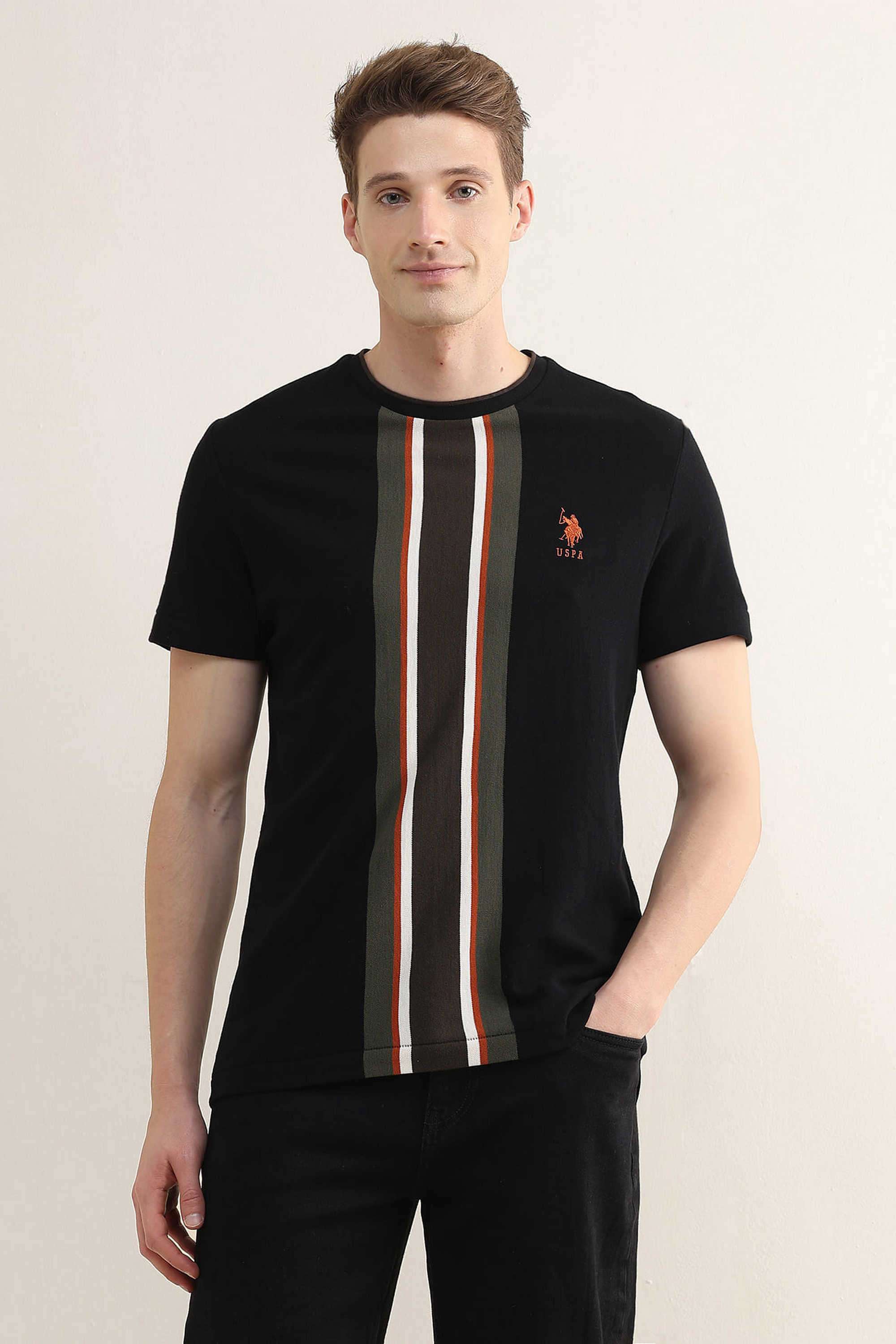 Stripes-Cotton-Round-Neck-Men-s-T-Shirt