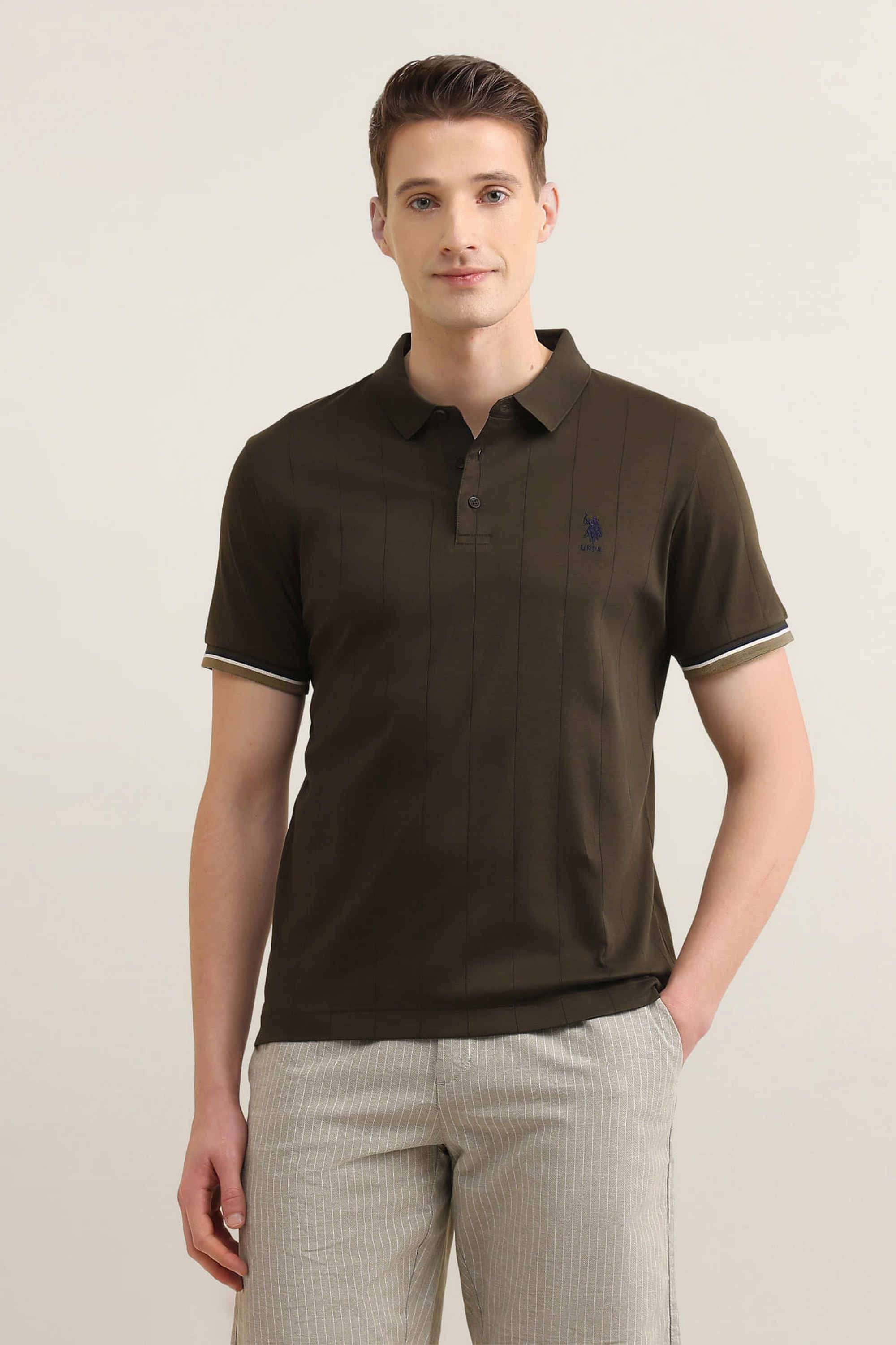 Sotogrande-Solid-Cotton-Slim-Fit-Men-s-Casual-Wear-Shirt