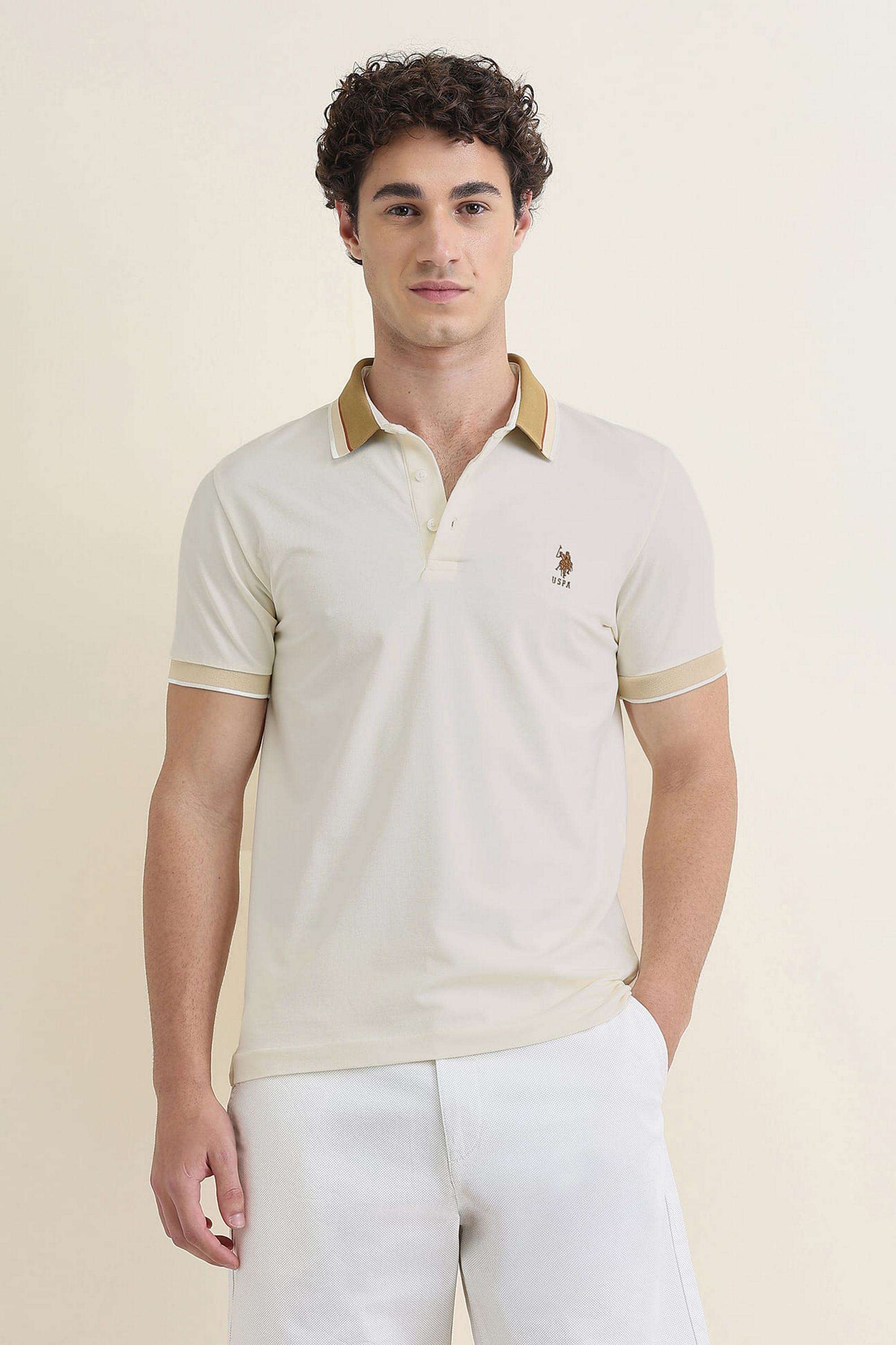 Solid-Cotton-Polo-Men-s-T-Shirt