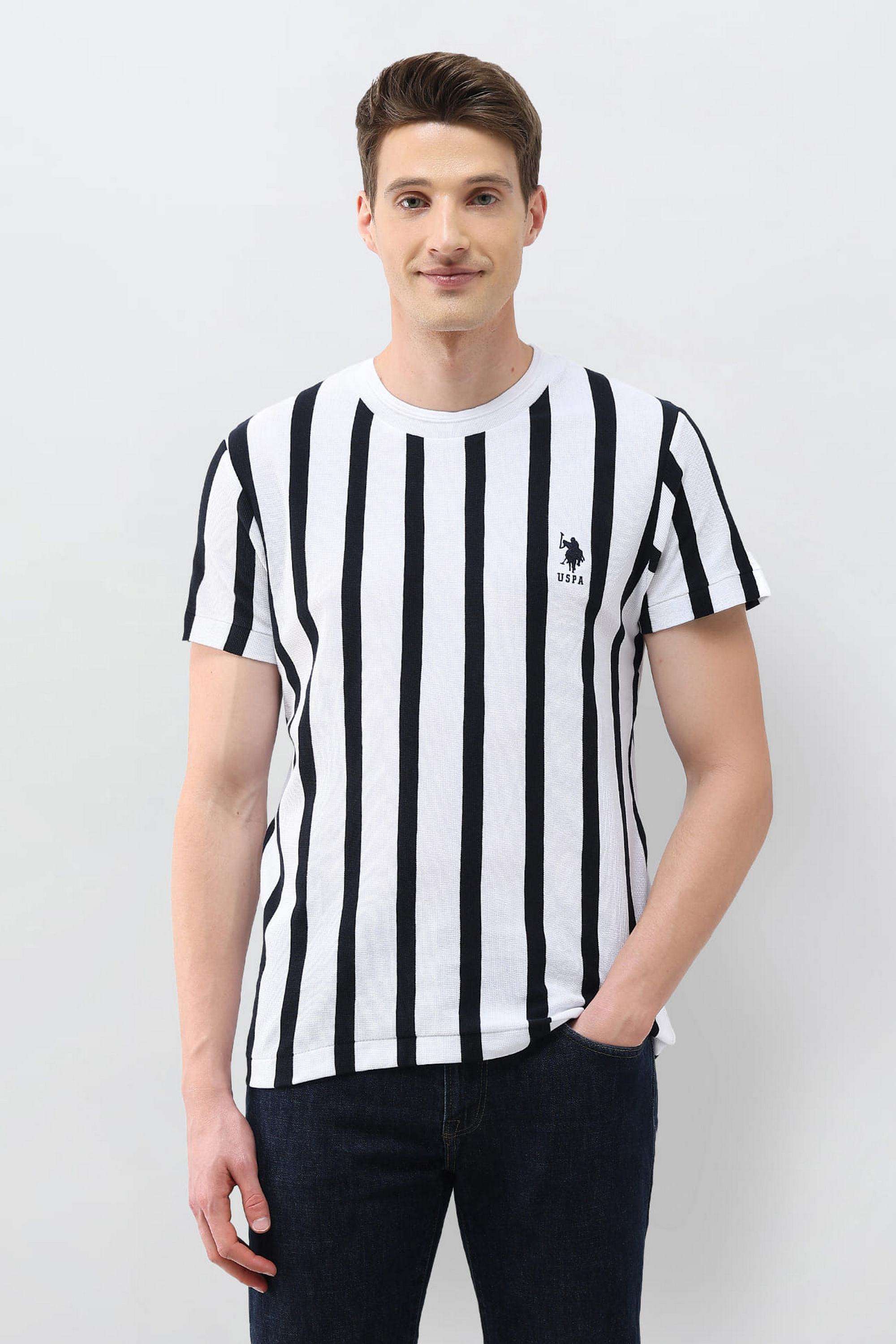 Stripes-Cotton-Round-Neck-Men-s-T-Shirt