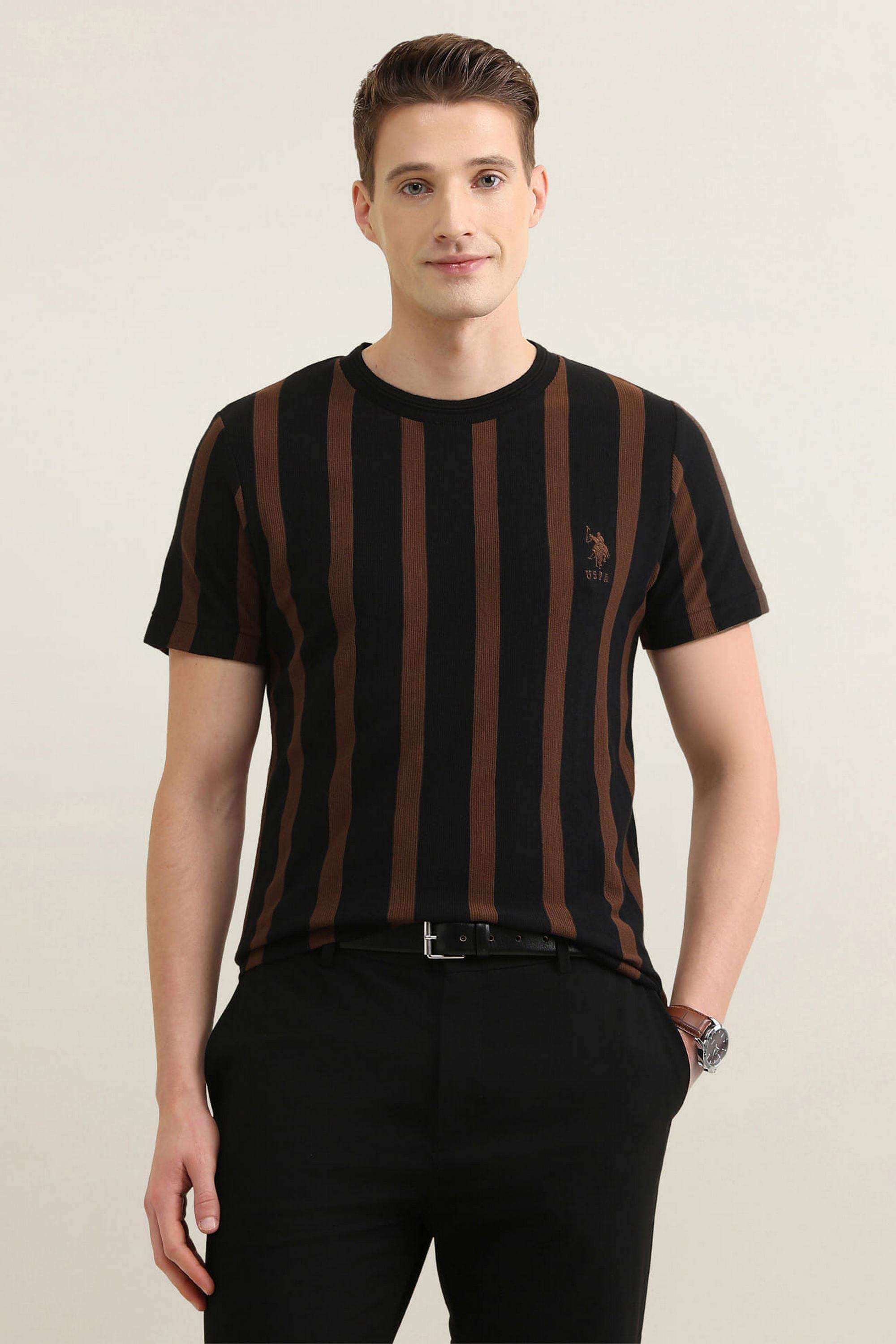 Stripes-Cotton-Round-Neck-Men-s-T-Shirt