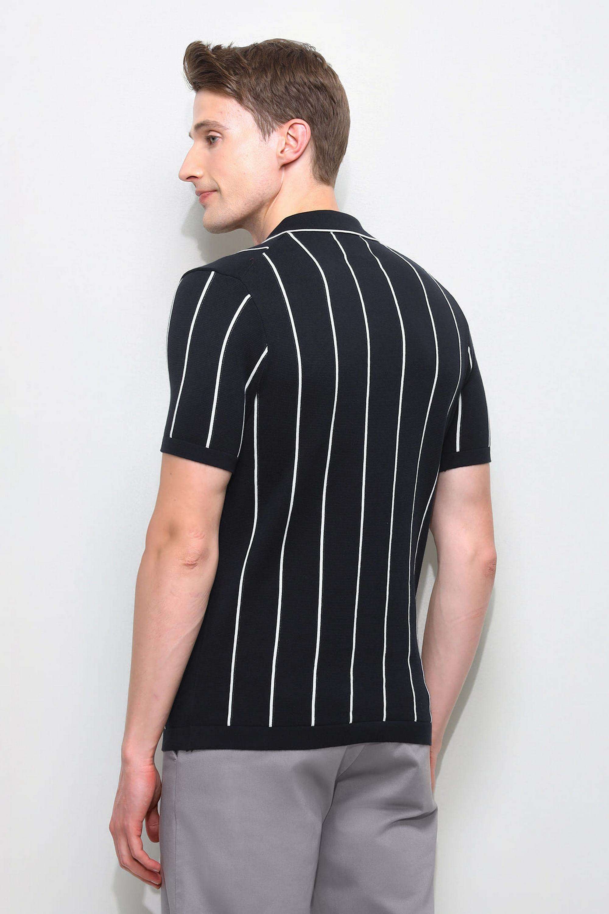 Stripes-Cotton-Polo-Men-s-T-Shirt
