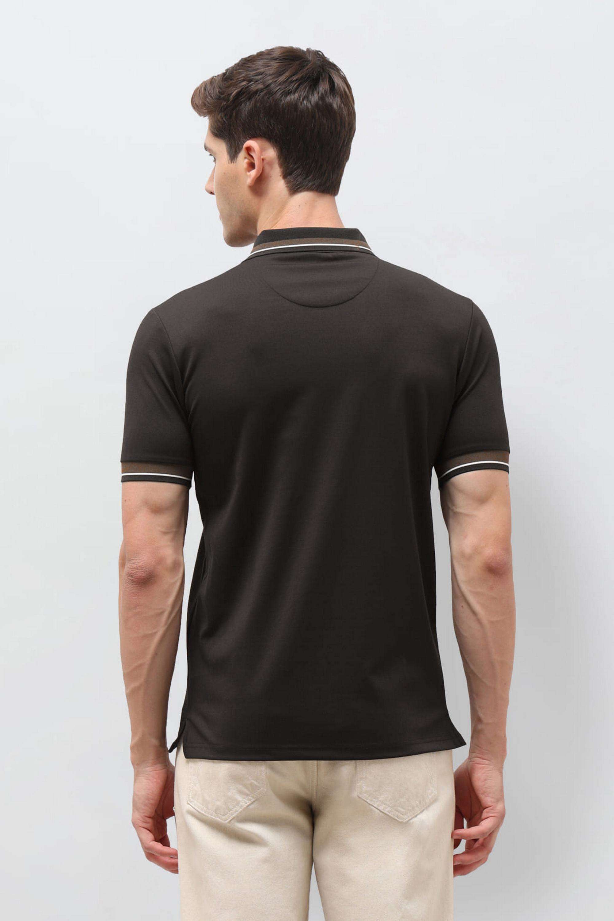 Solid-Polyester-Polo-Men-s-T-Shirt