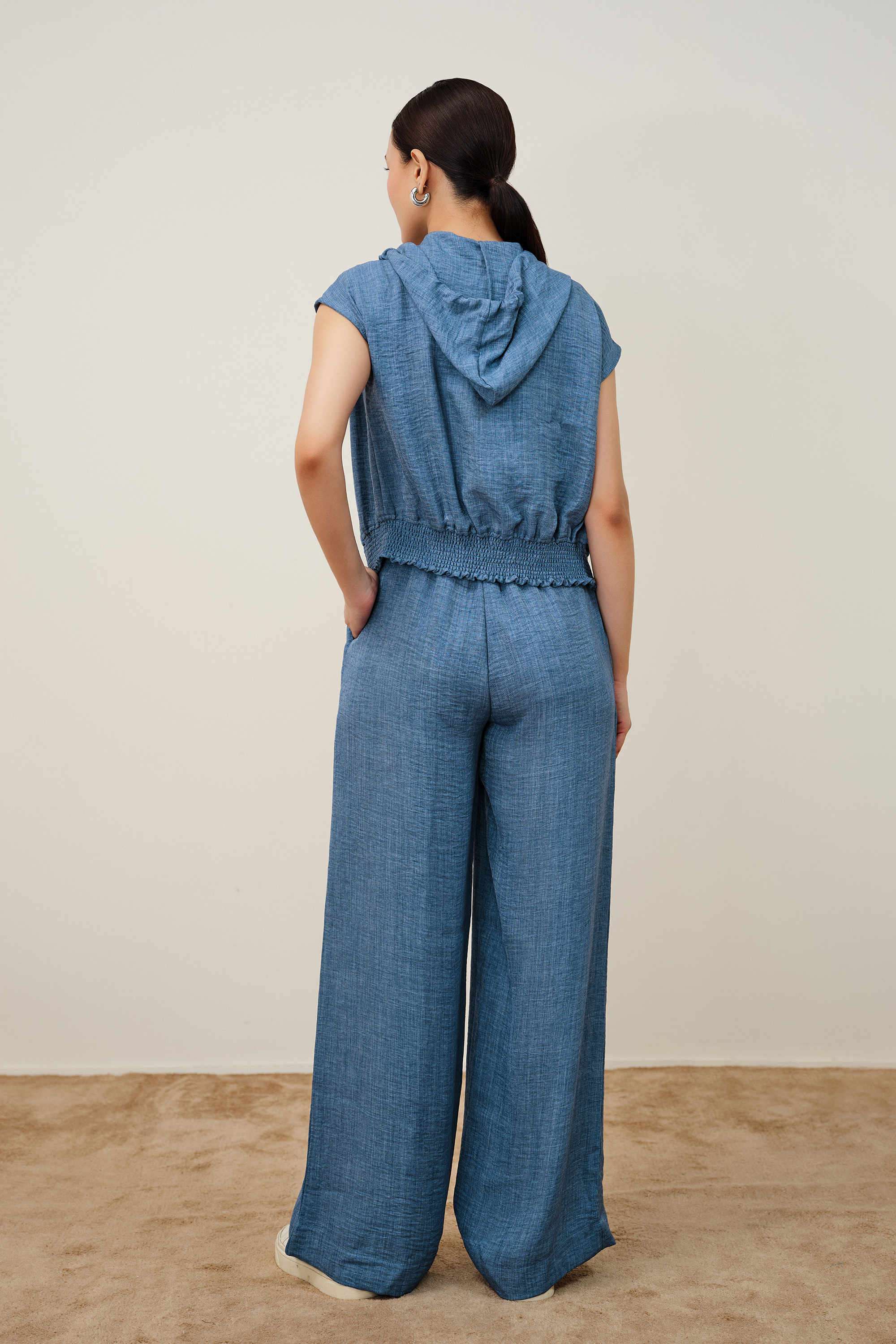 Solid-Polyester-Women-s-Casual-Wear-Jacket