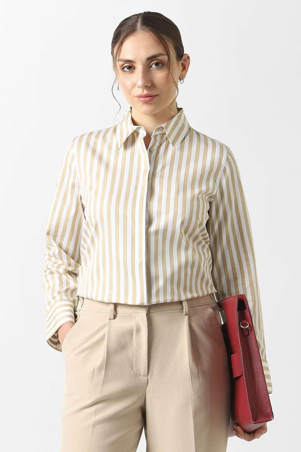 Stripes-Cotton-Women-s-Shirt
