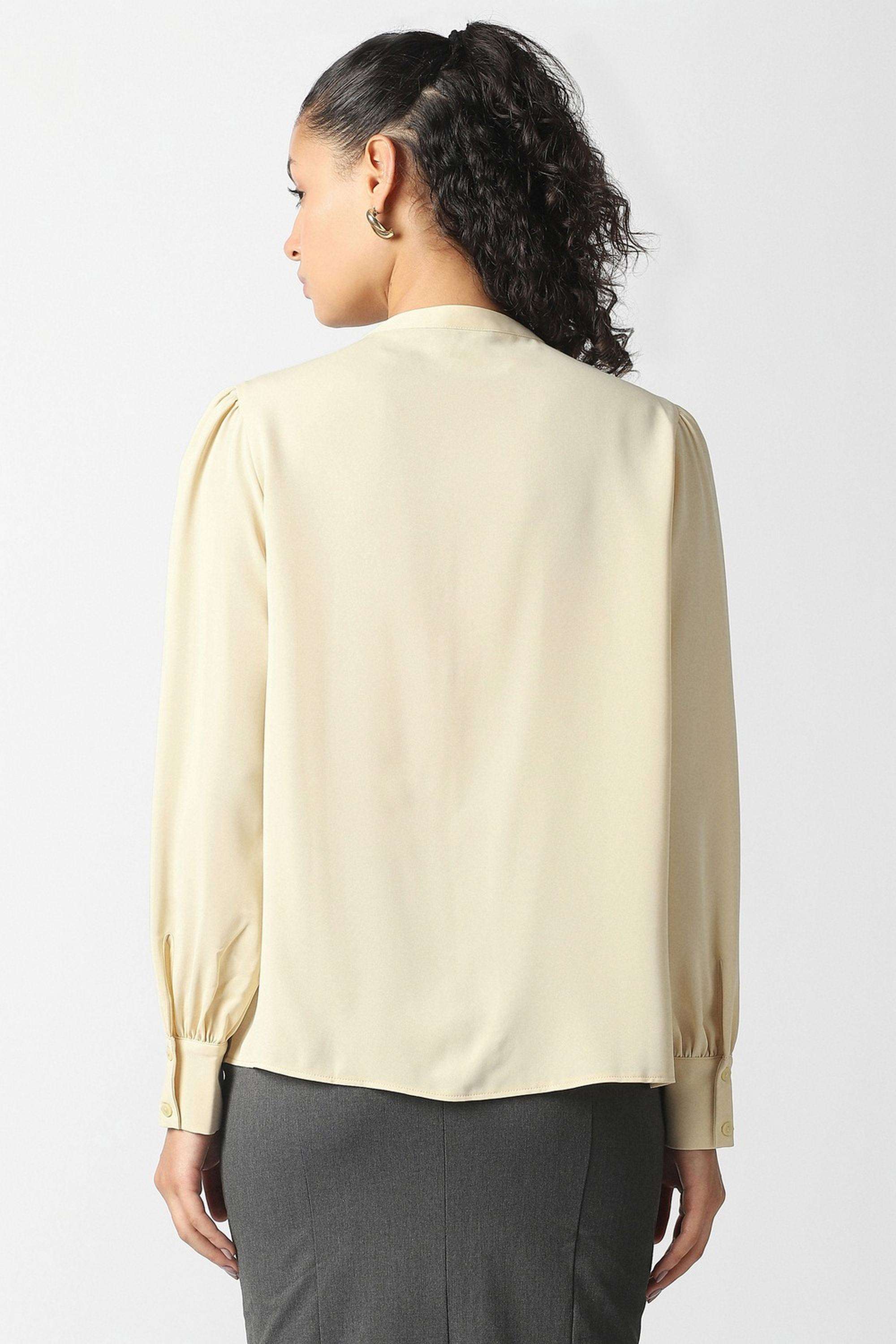 Solid-Straight-Fit-Blended-Fabric-Women-s-Casual-Wear-Trousers