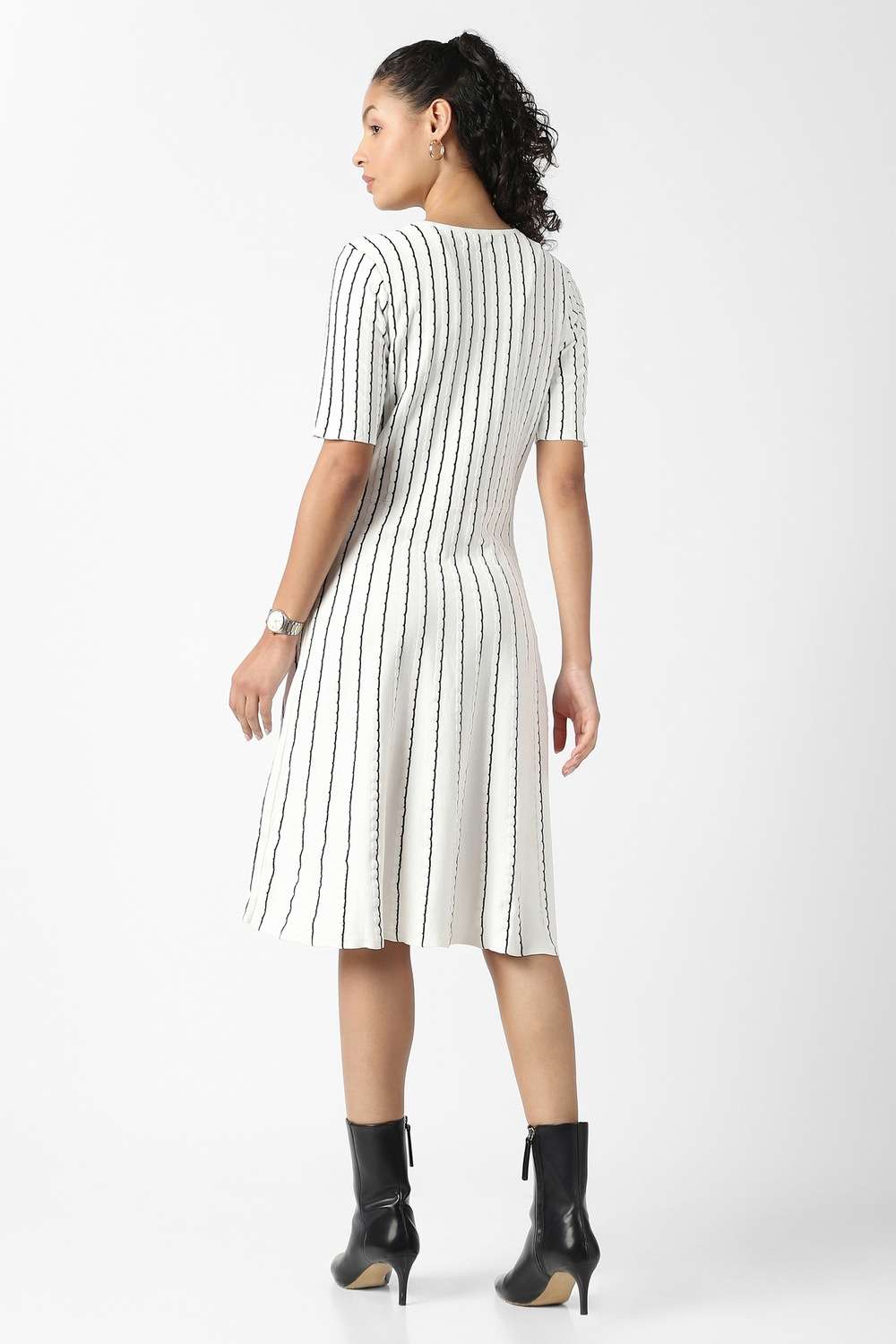 Solid-Viscose-Women-Dress