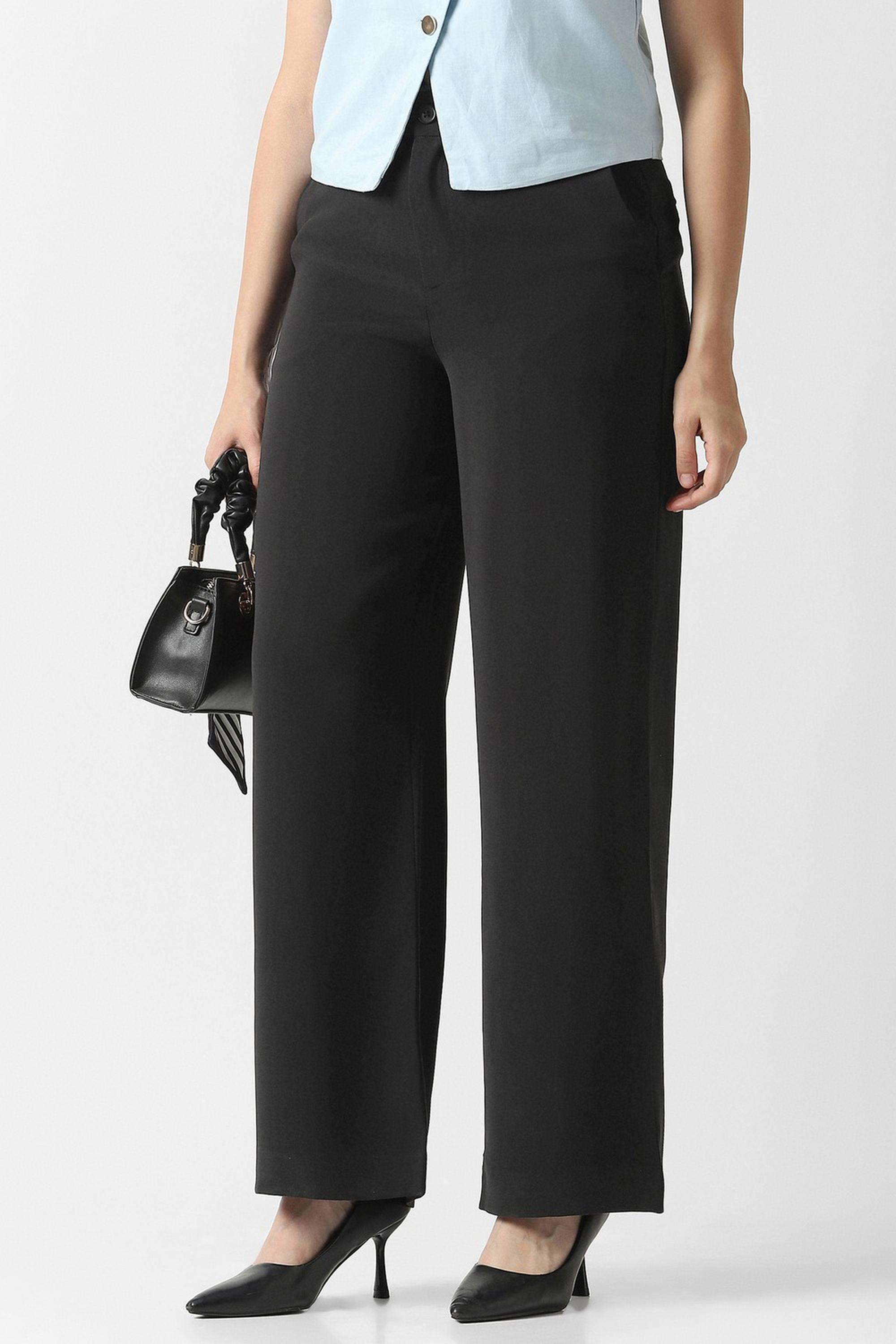 Solid-Polyester-Women-s-Shirt