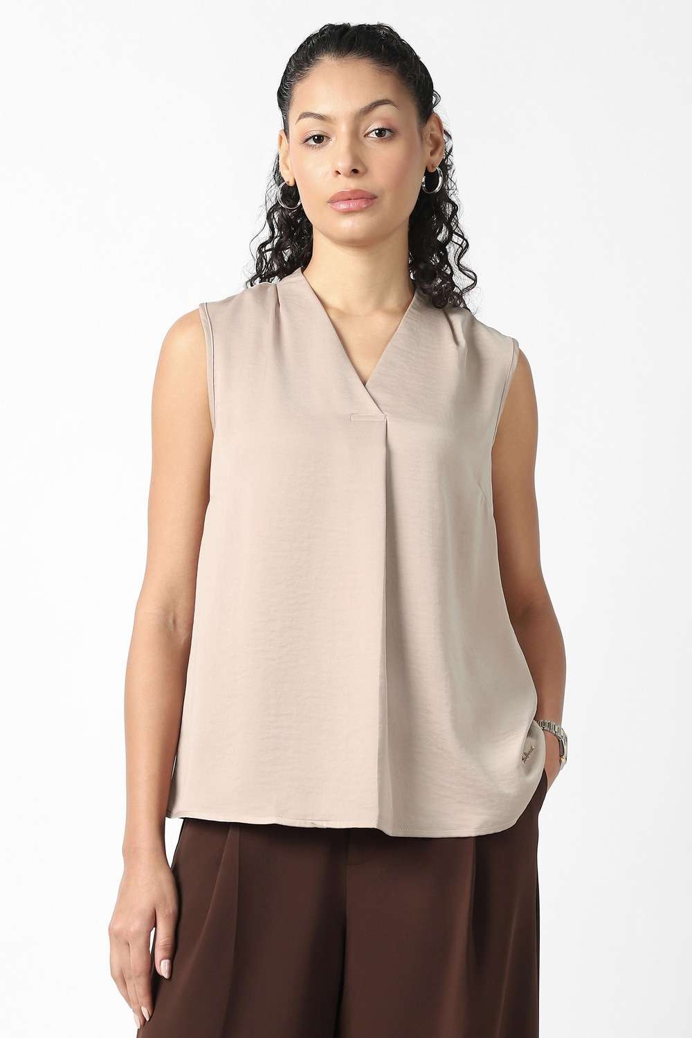 van heusen Solid Polyester Women's Top-picture-19