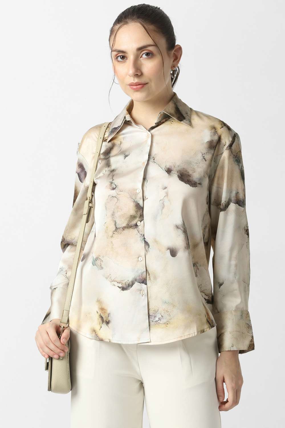 van heusen Solid Polyester Regular Fit Women's Shirt-picture-19
