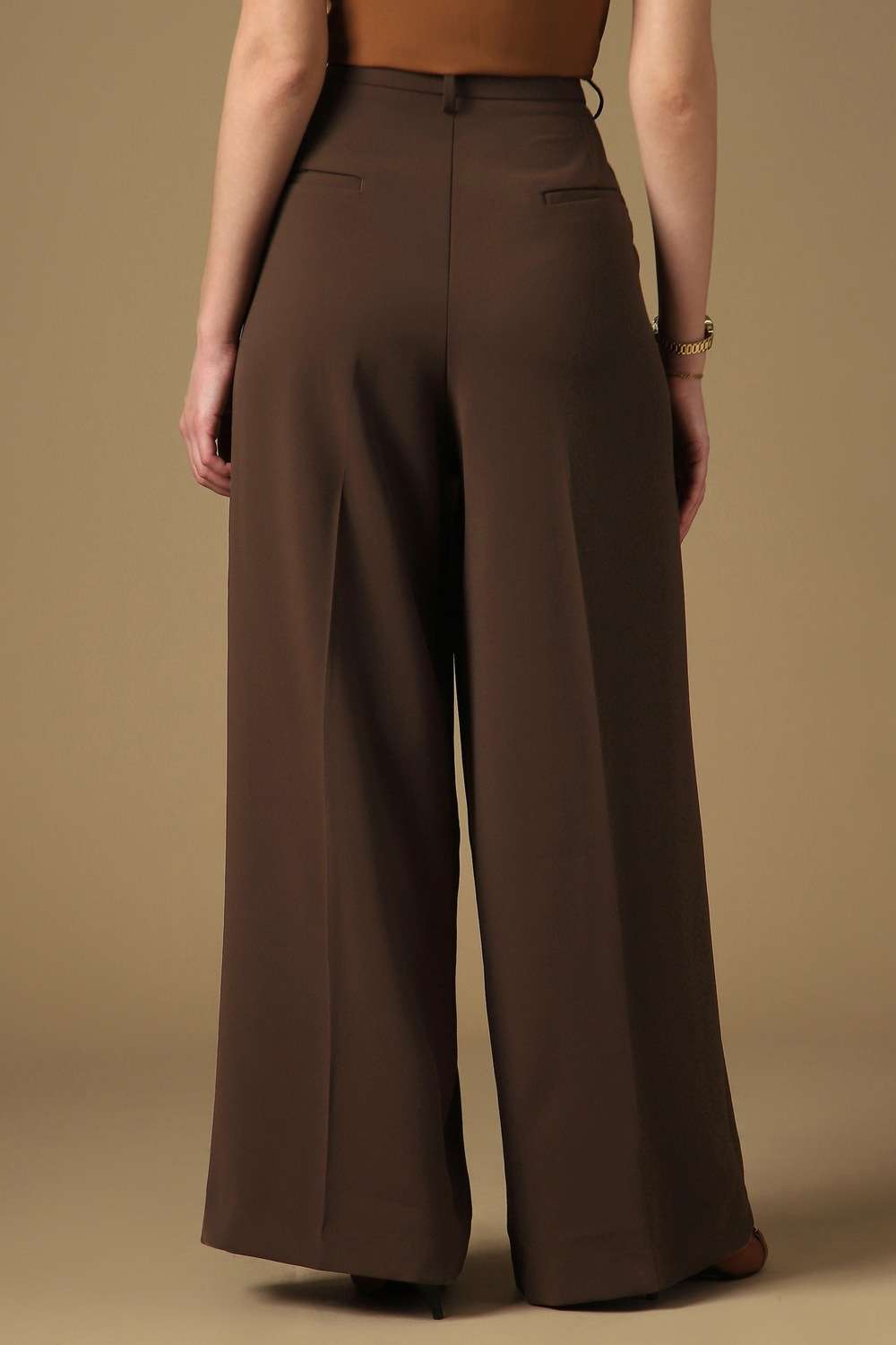 Polyester-Relaxed-Fit-Women-s-Trousers