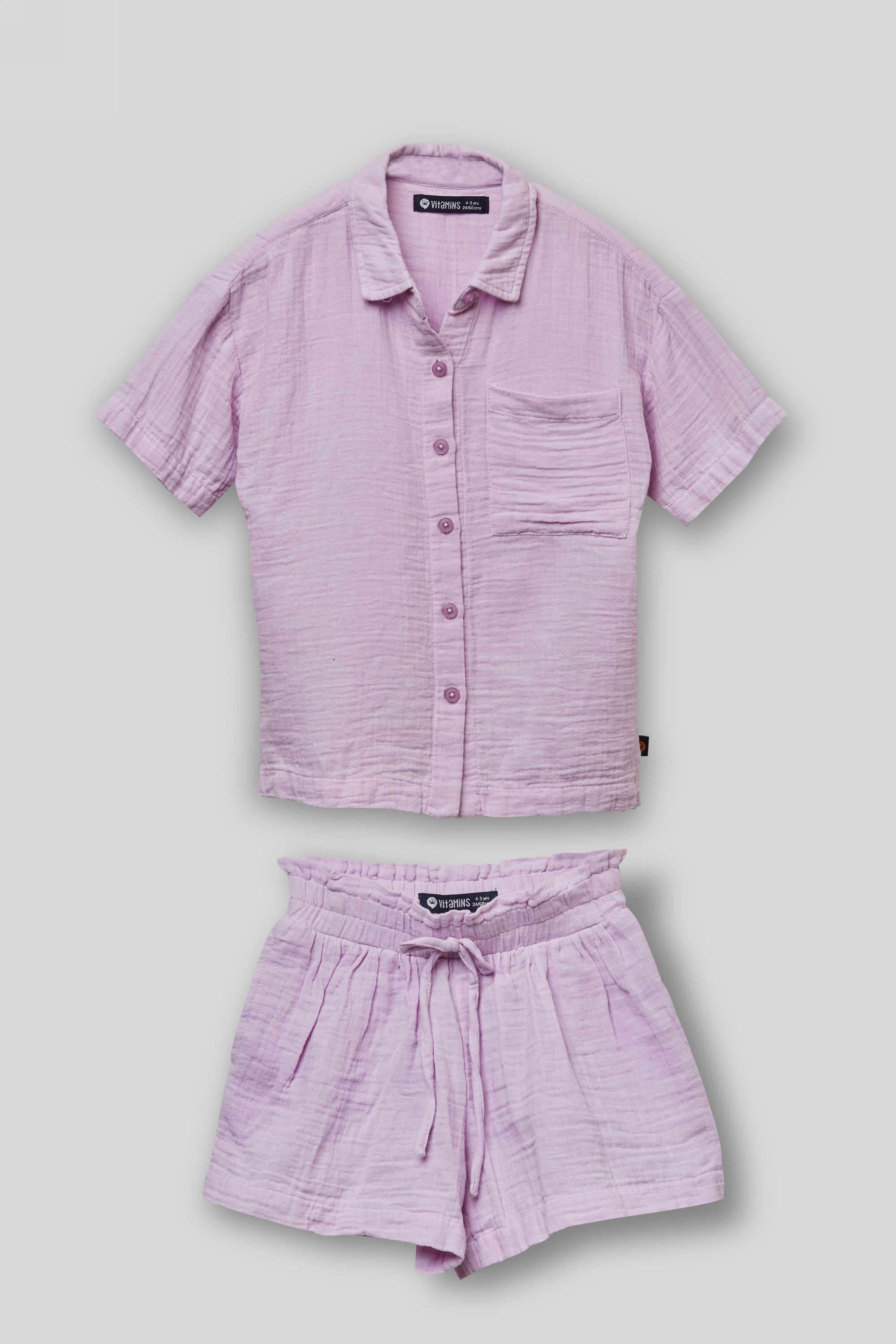 Solid-Cotton-Round-Neck-Girls-Casual-Wear-Dress