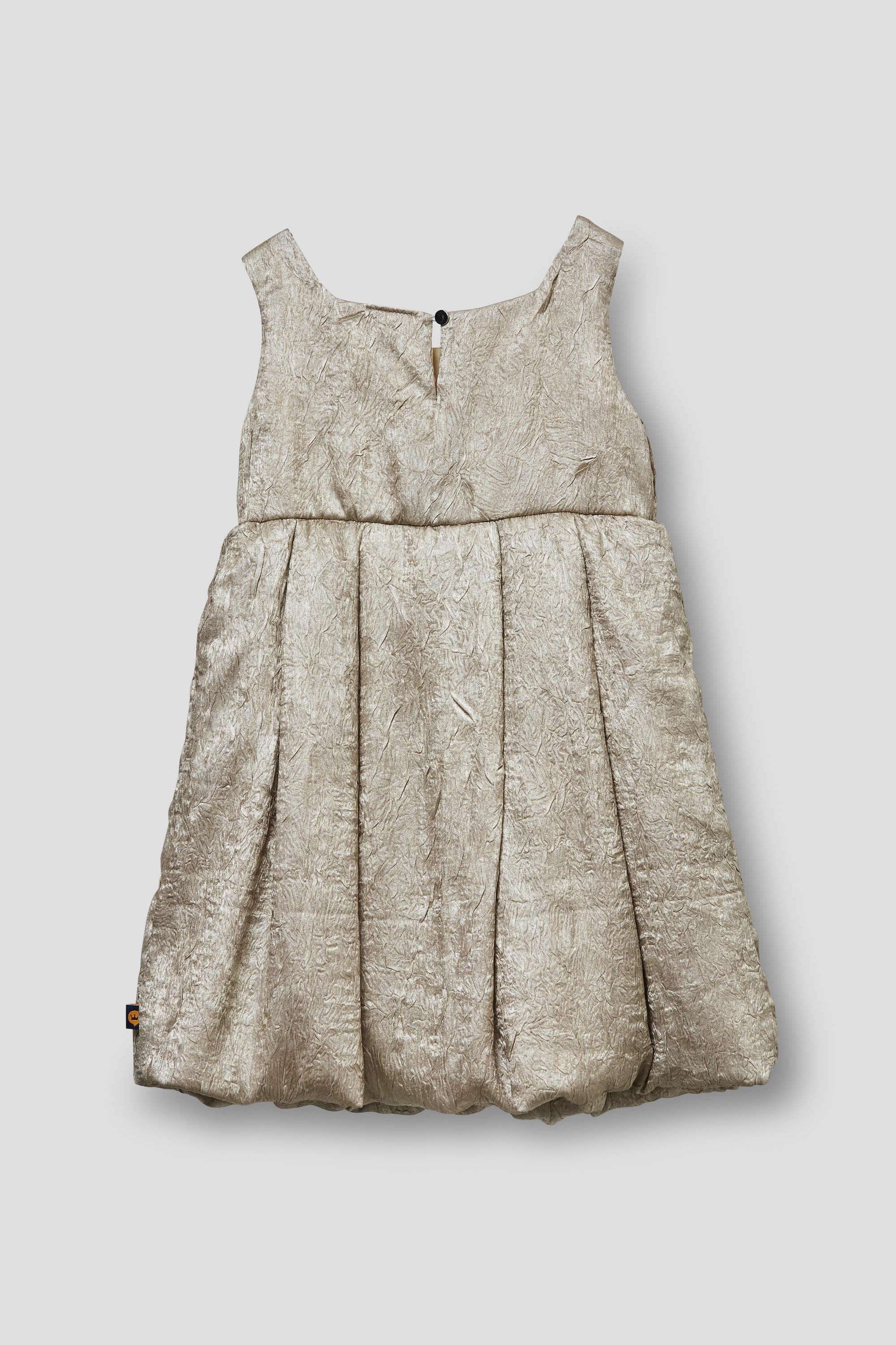 Textured-Blended-Fabric-Square-Neck-Girls-Casual-Wear-Dress