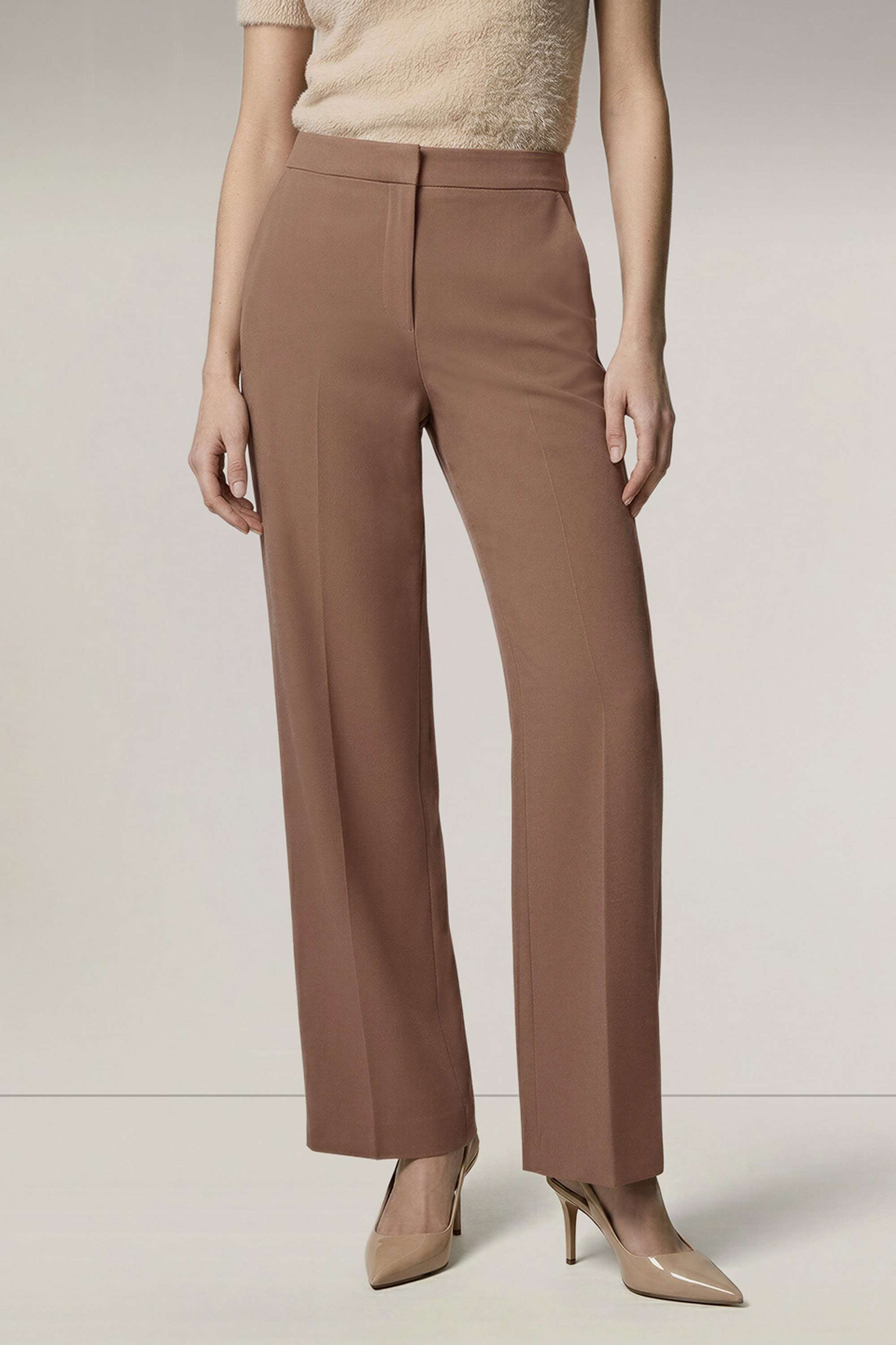 vero moda Solid Polyester Regular Fit Women's Pants-picture-27